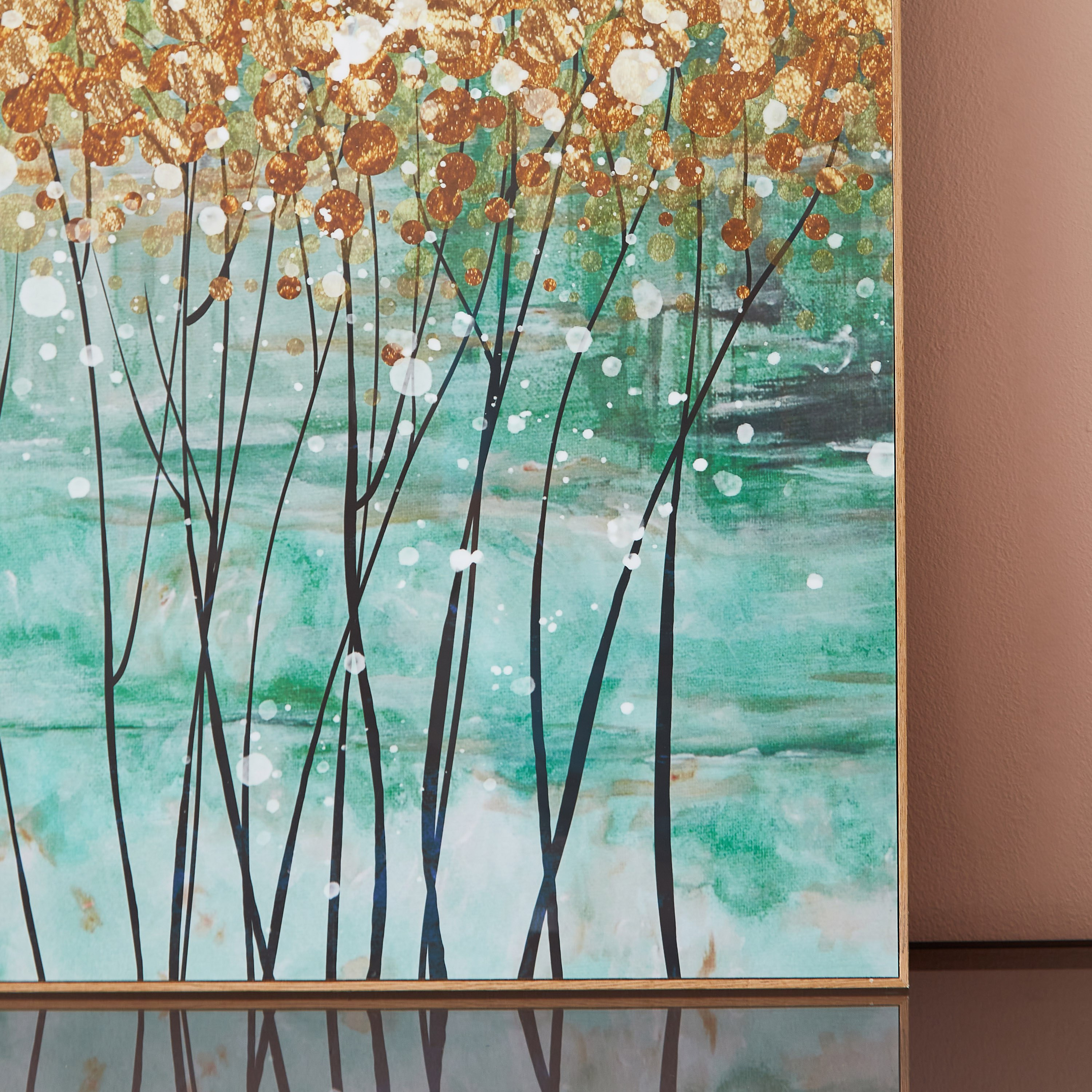 لوحة حائط مؤطرة من فيها - 100x2.5x50 سم-hbxhomeware-hbxdecorandfurnishings-image-4