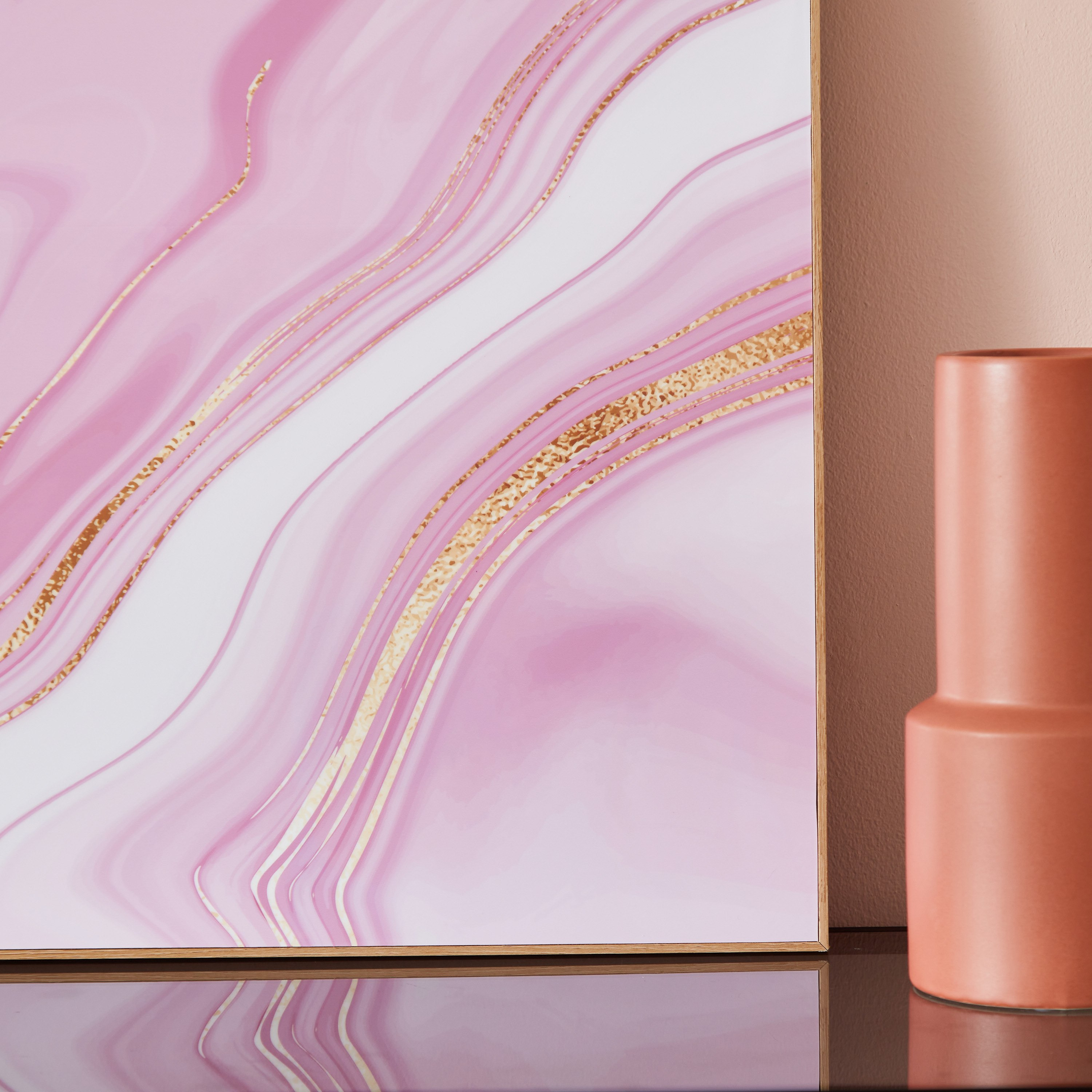زيّنة حائط بإطار مدمج من فيها  - 60x90x2.5 سم-hbxhomeware-hbxdecorandfurnishings-image-4
