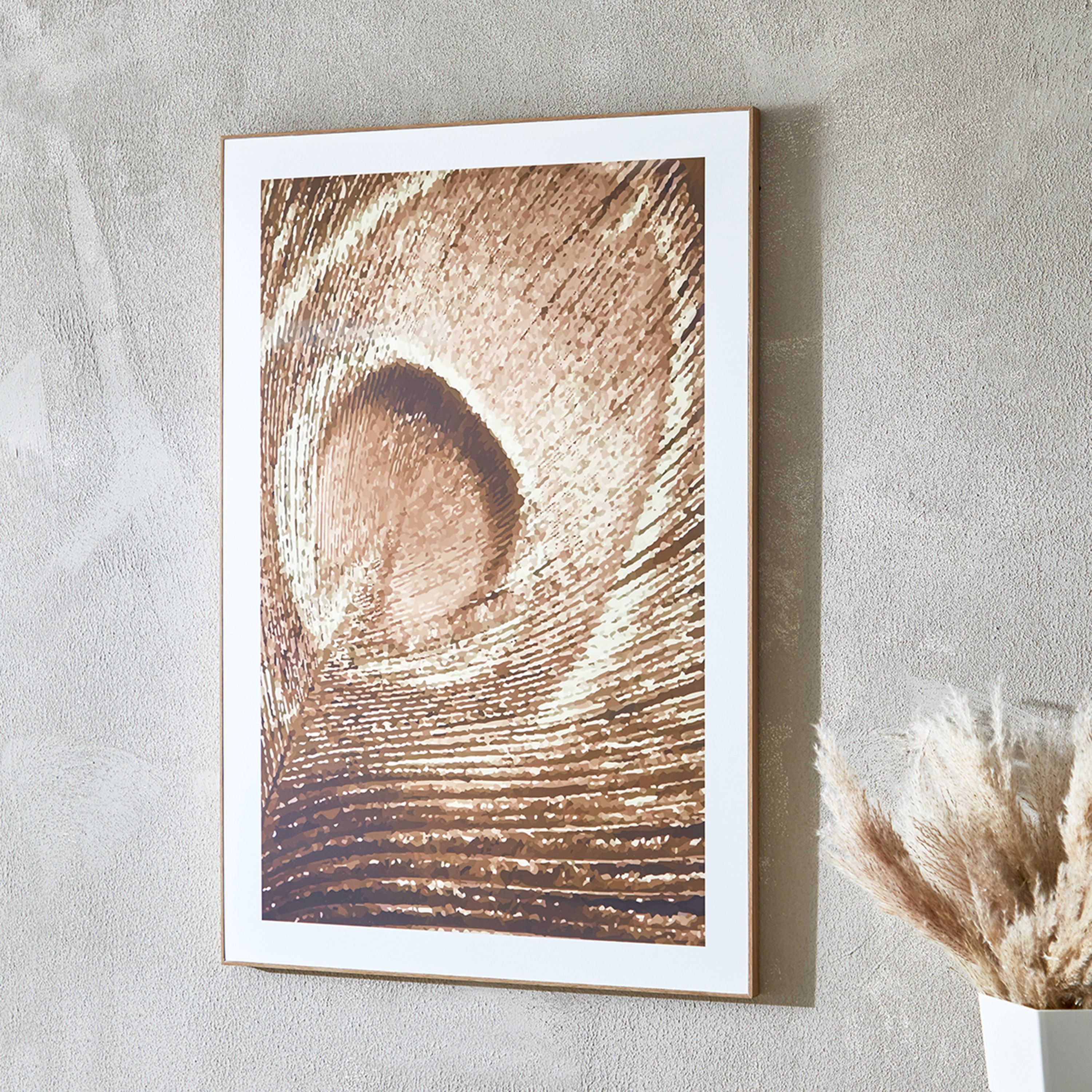 زينة حائط مؤطرة من فيها - 60x2.5x90 سم-hbxhomeware-hbxdecorandfurnishings-image-2
