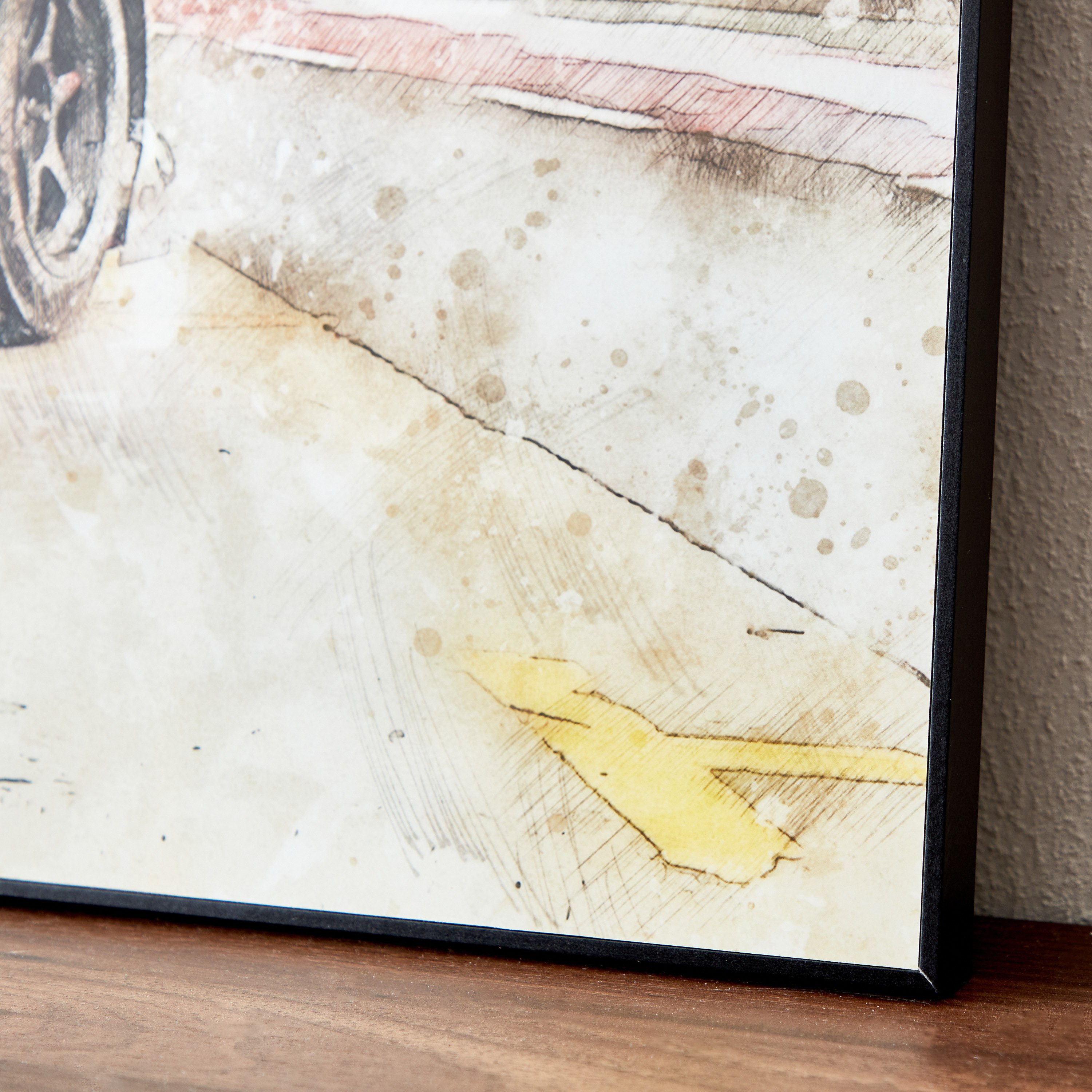 زينة حائط مؤطرة من فيها - 100x2.5x50 سم-hbxhomeware-hbxdecorandfurnishings-image-3
