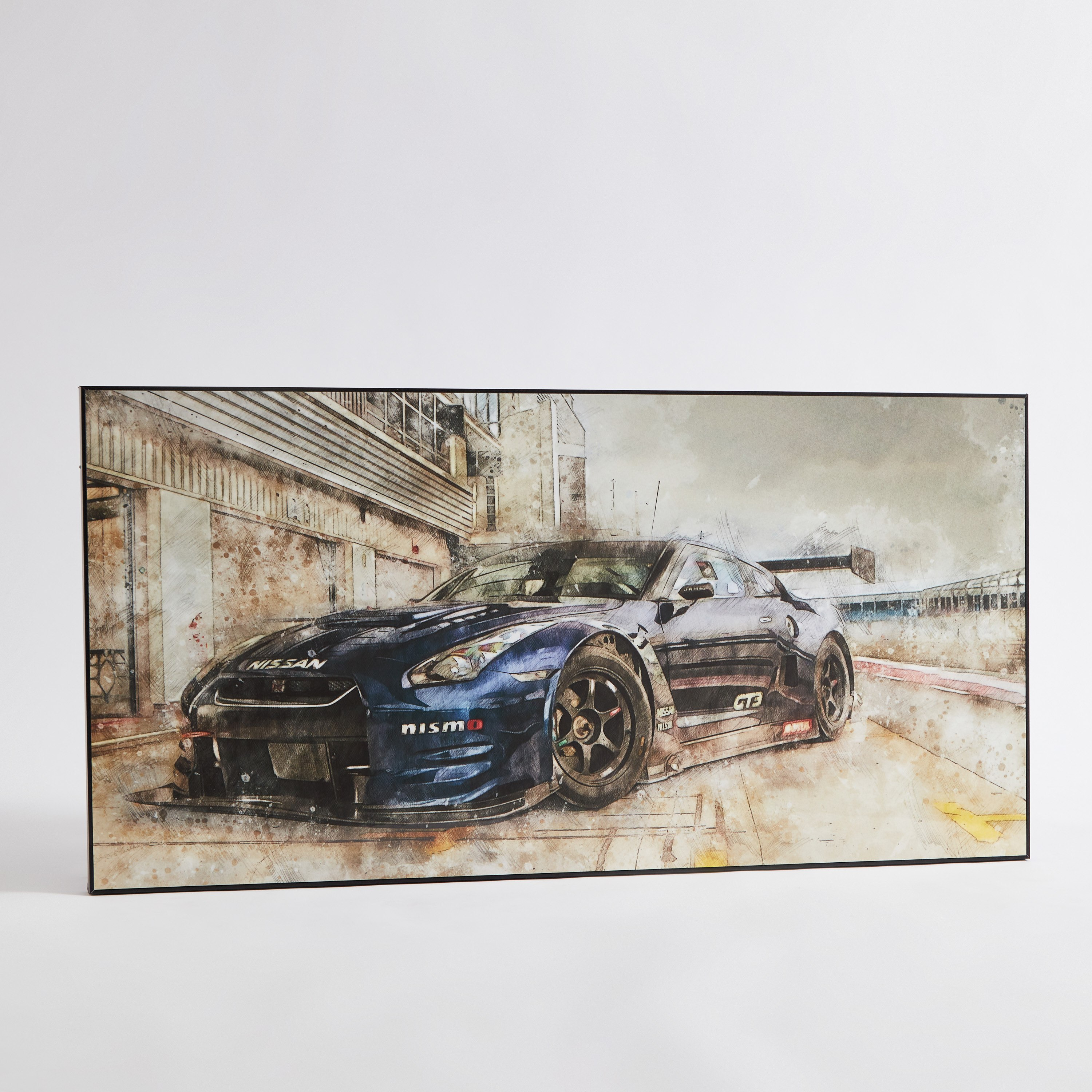 زينة حائط مؤطرة من فيها - 100x2.5x50 سم-hbxhomeware-hbxdecorandfurnishings-image-5