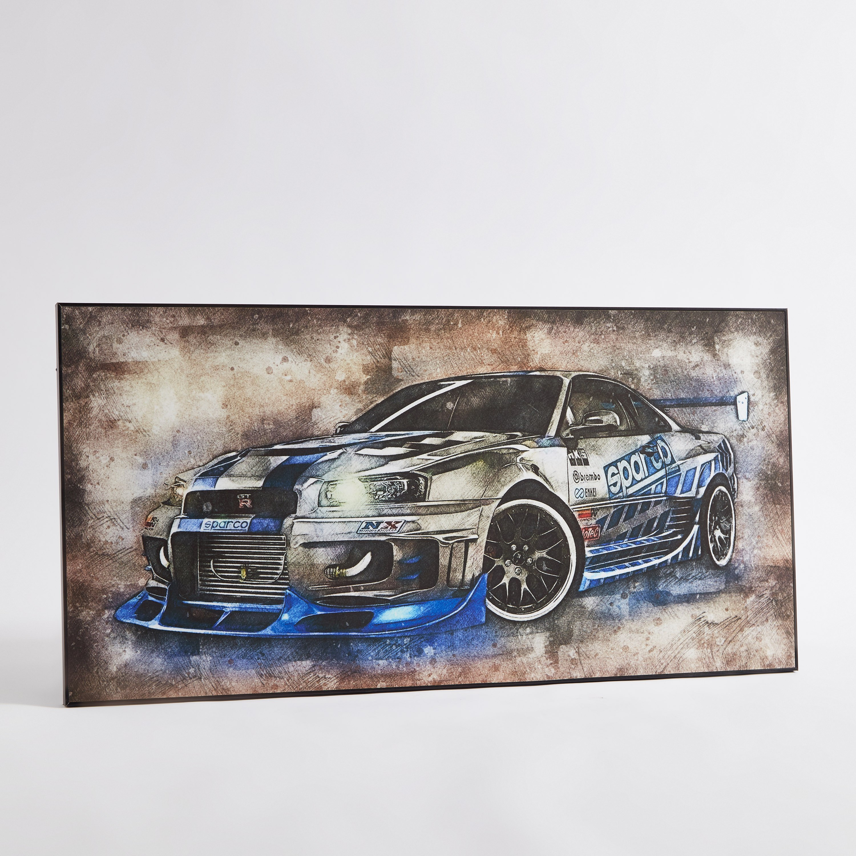 زينة حائط مؤطرة من فيها - 100x2.5x50 سم-hbxhomeware-hbxdecorandfurnishings-image-5