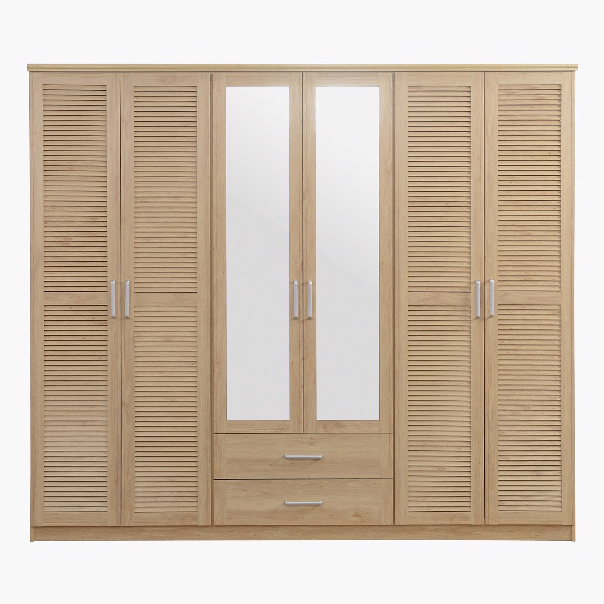 خزانة ملابس بـ6 أبواب ودرجين ومرآتين من بان-hbxfurniture-wardrobes-image-8