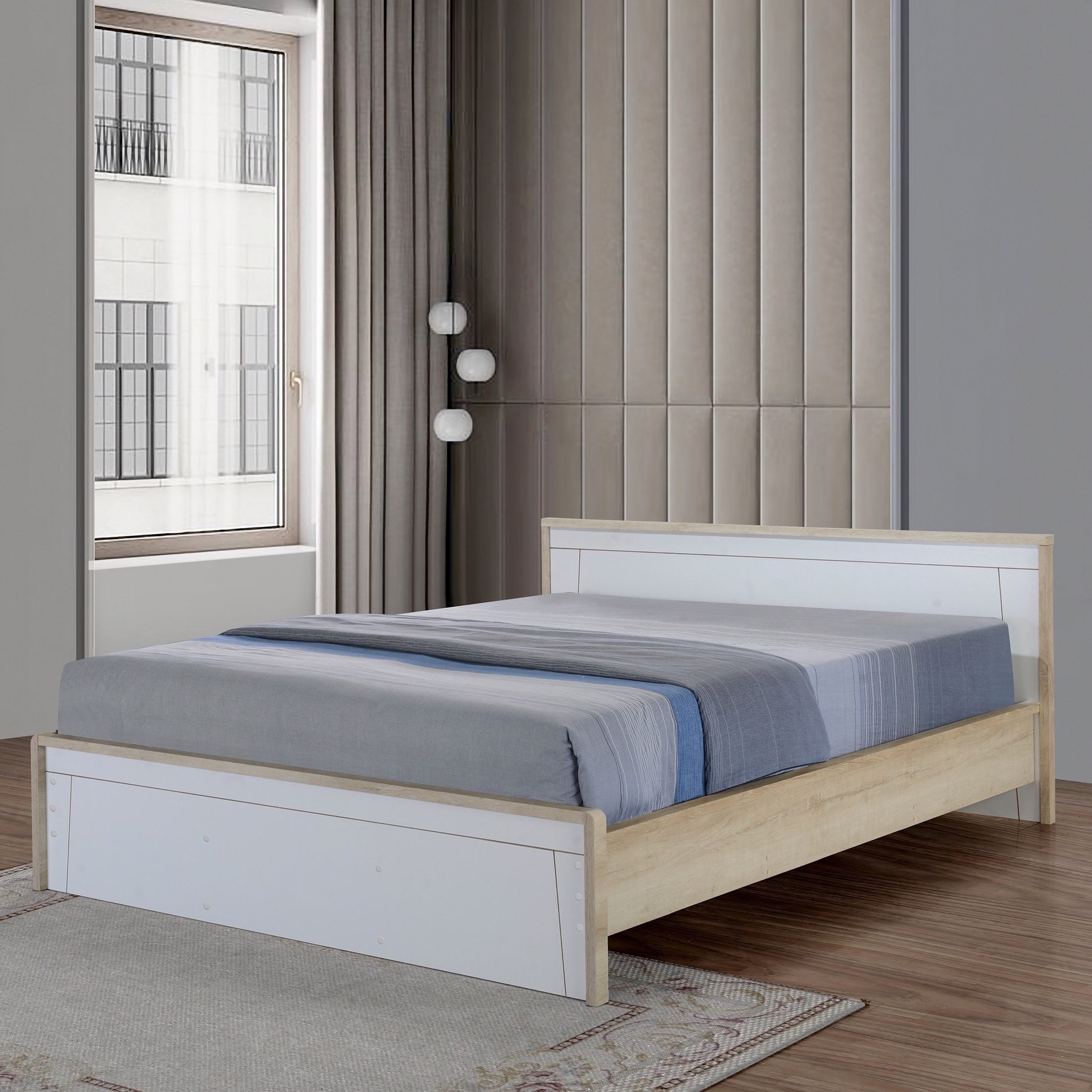 Manston 5-Piece Queen Bedroom Set - 160x200 cm-hbxfurniture-bedsandbedsets-bedroomsets-queen-image-3