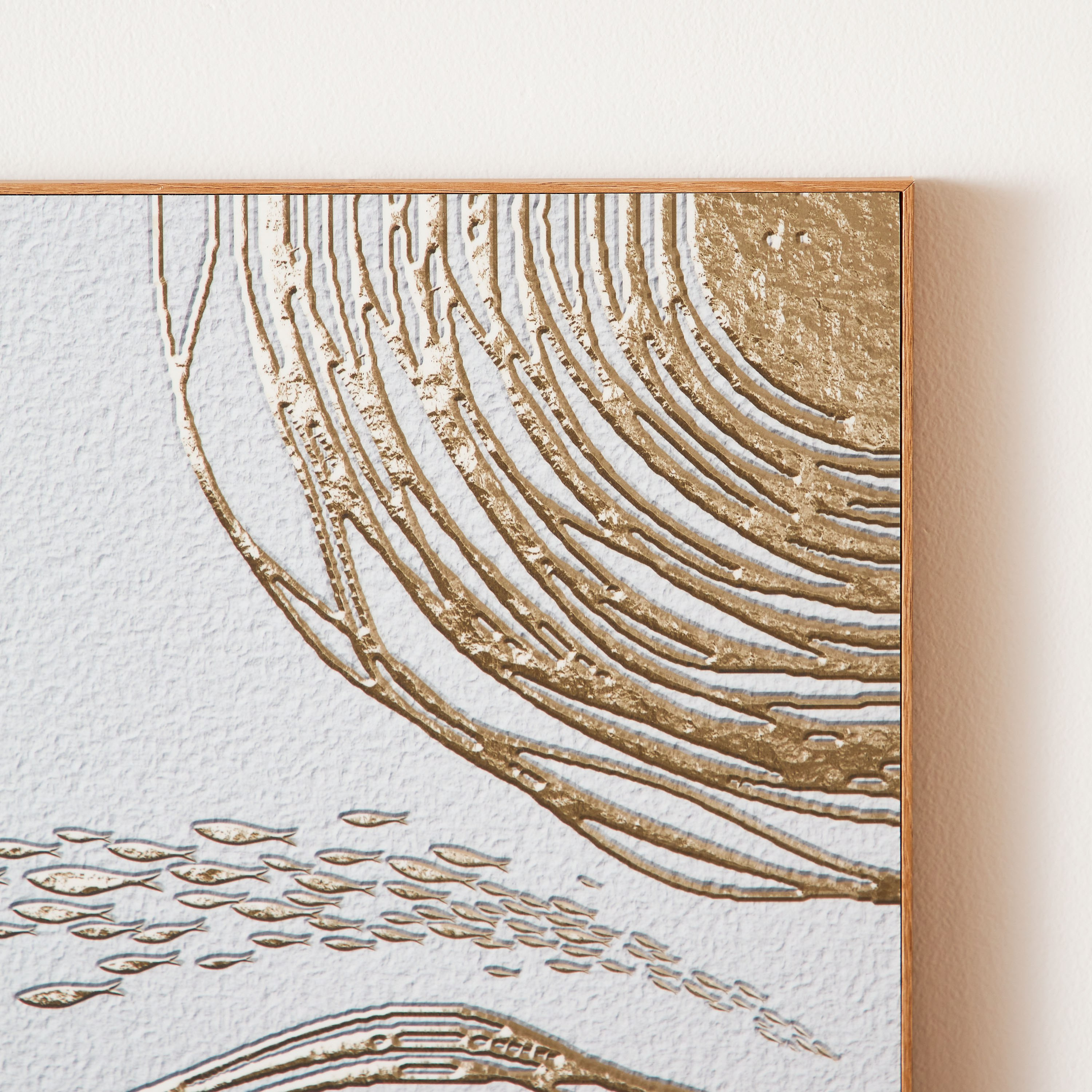 زينة حائط مؤطرة مستديرة من فيها - 40x2.5x60 سم-hbxhomeware-hbxdecorandfurnishings-image-4