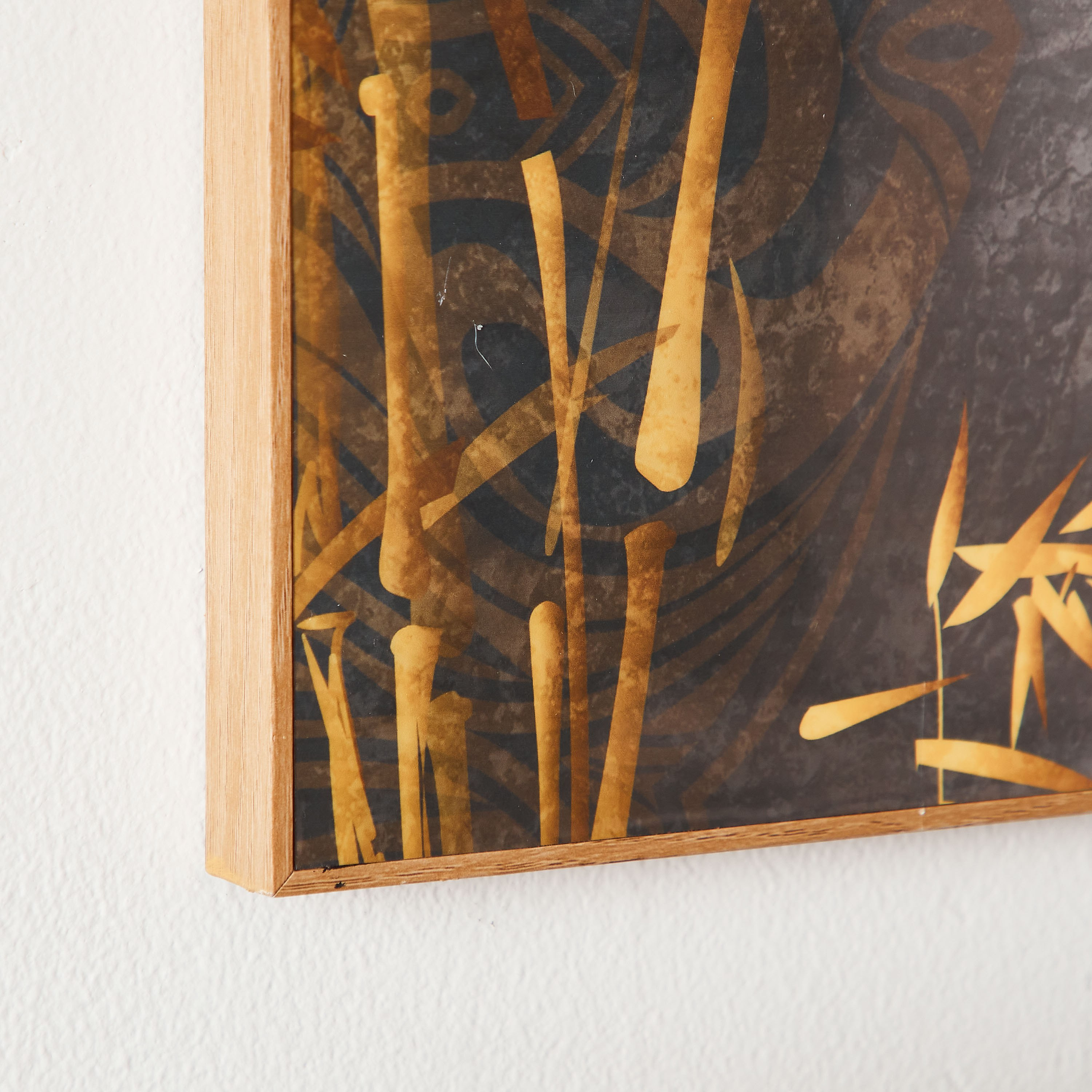 زينة حائط بإطار من فيها - 60x2.5x60 سم-hbxhomeware-hbxdecorandfurnishings-image-3