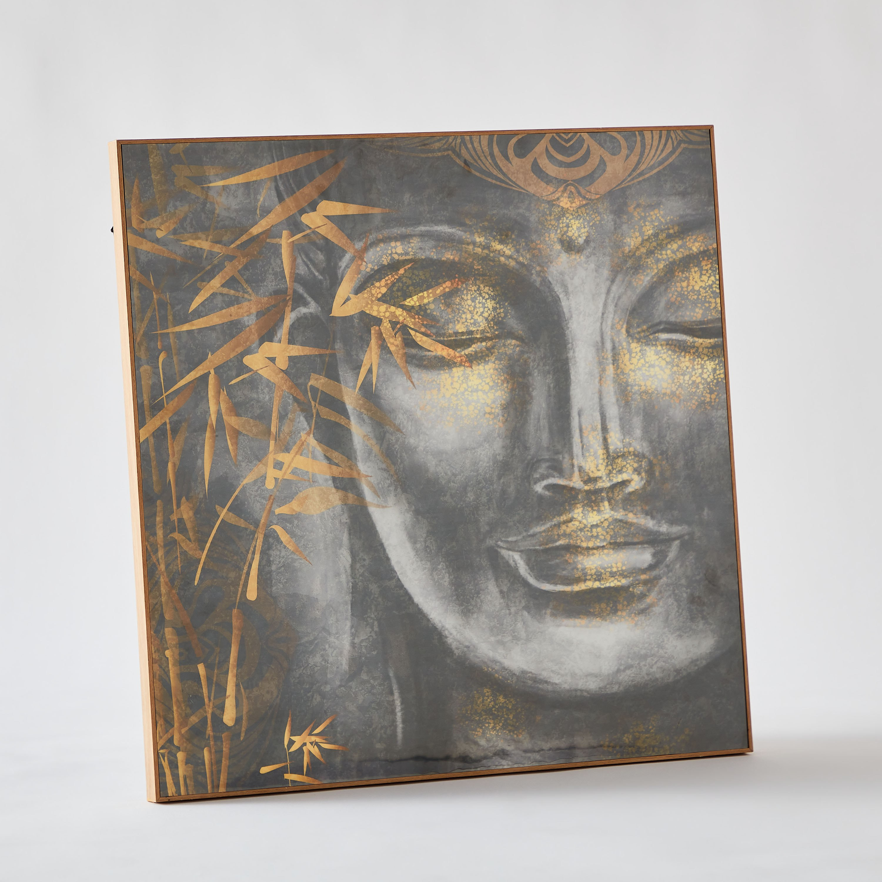 زينة حائط بإطار من فيها - 60x2.5x60 سم-hbxhomeware-hbxdecorandfurnishings-image-6
