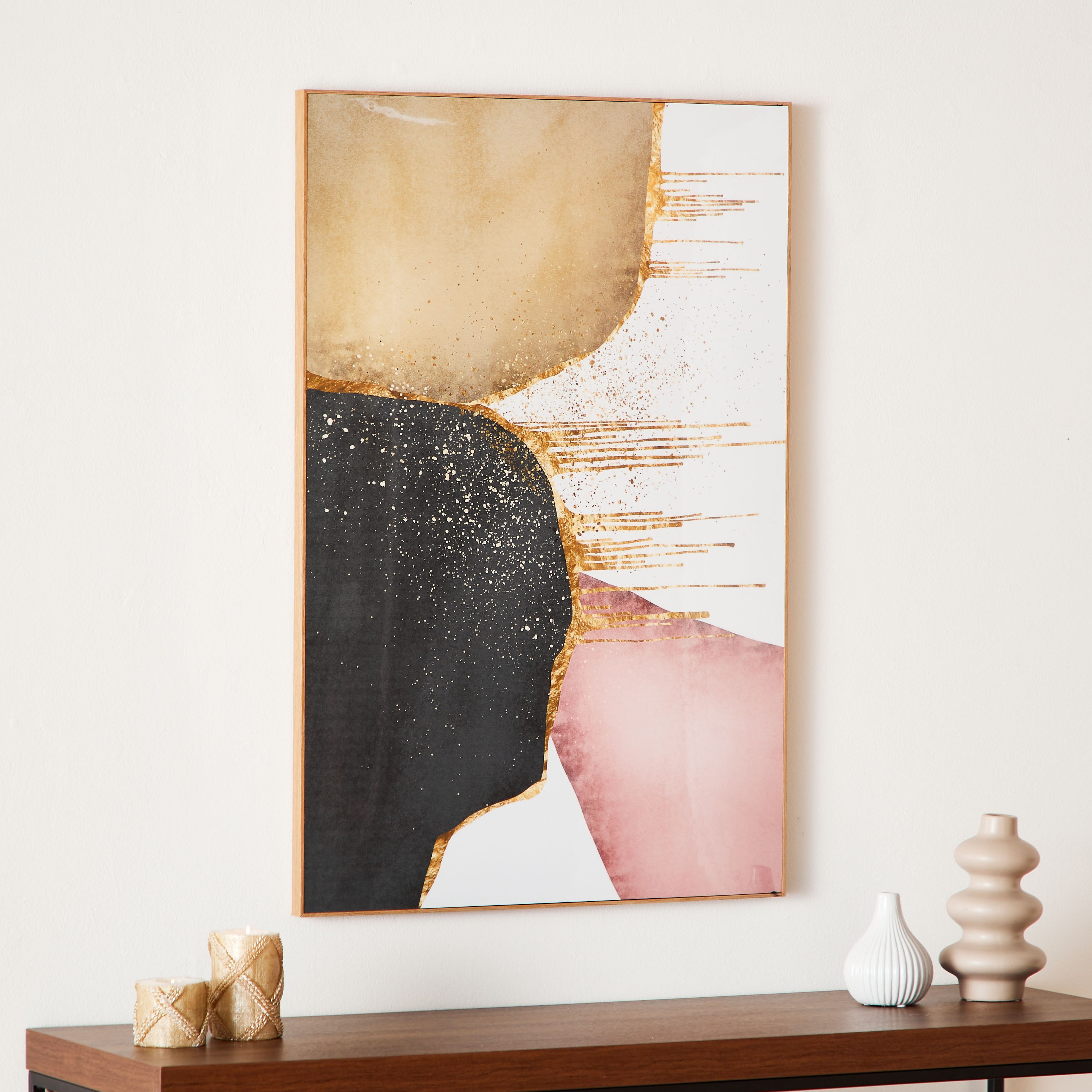 زينة حائط مؤطرة من فيها - 60x2.5x90 سم-hbxhomeware-hbxdecorandfurnishings-image-2