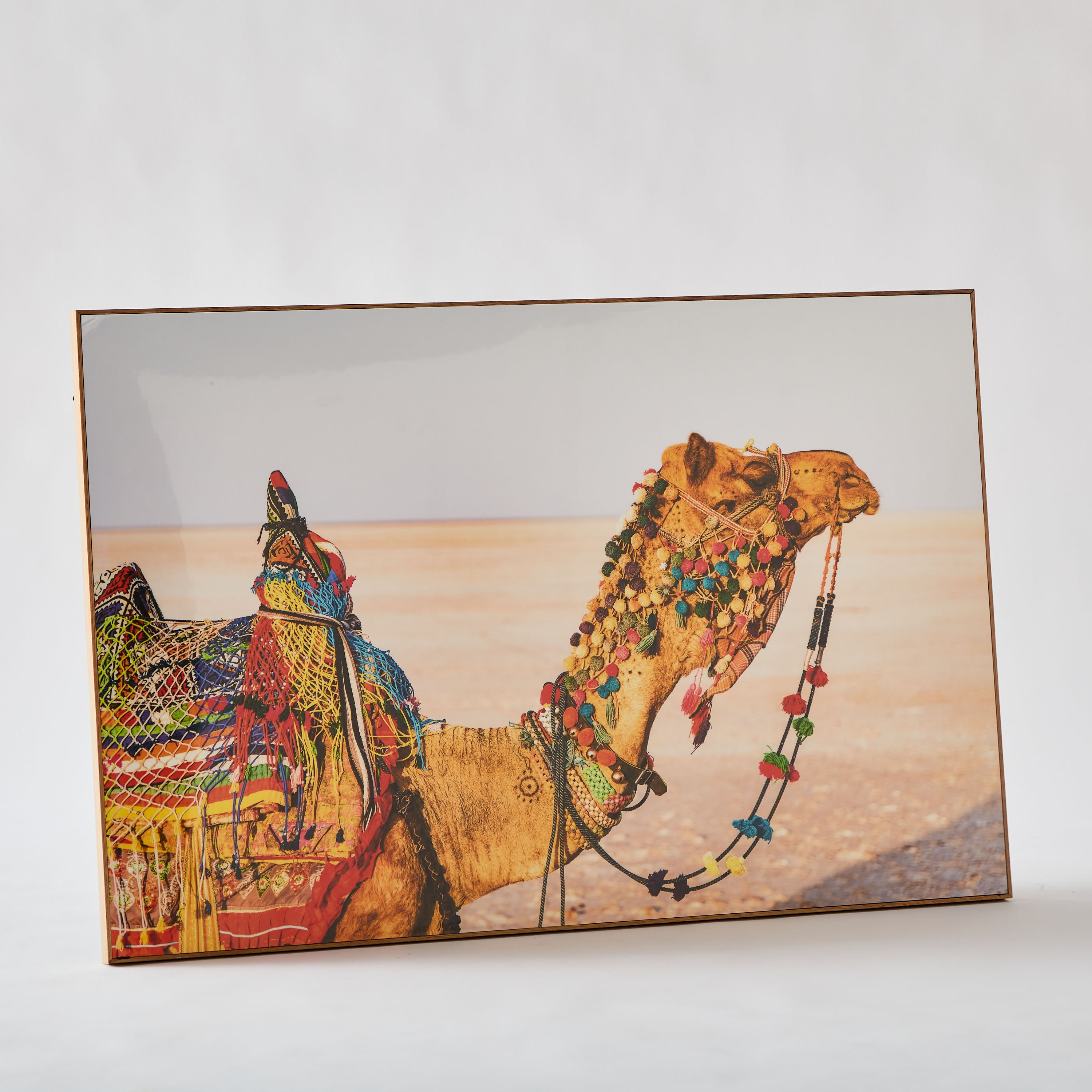 زينة حائط مؤطرة جمل من فيها - 90x2.5x60 سم-hbxhomeware-hbxdecorandfurnishings-image-6