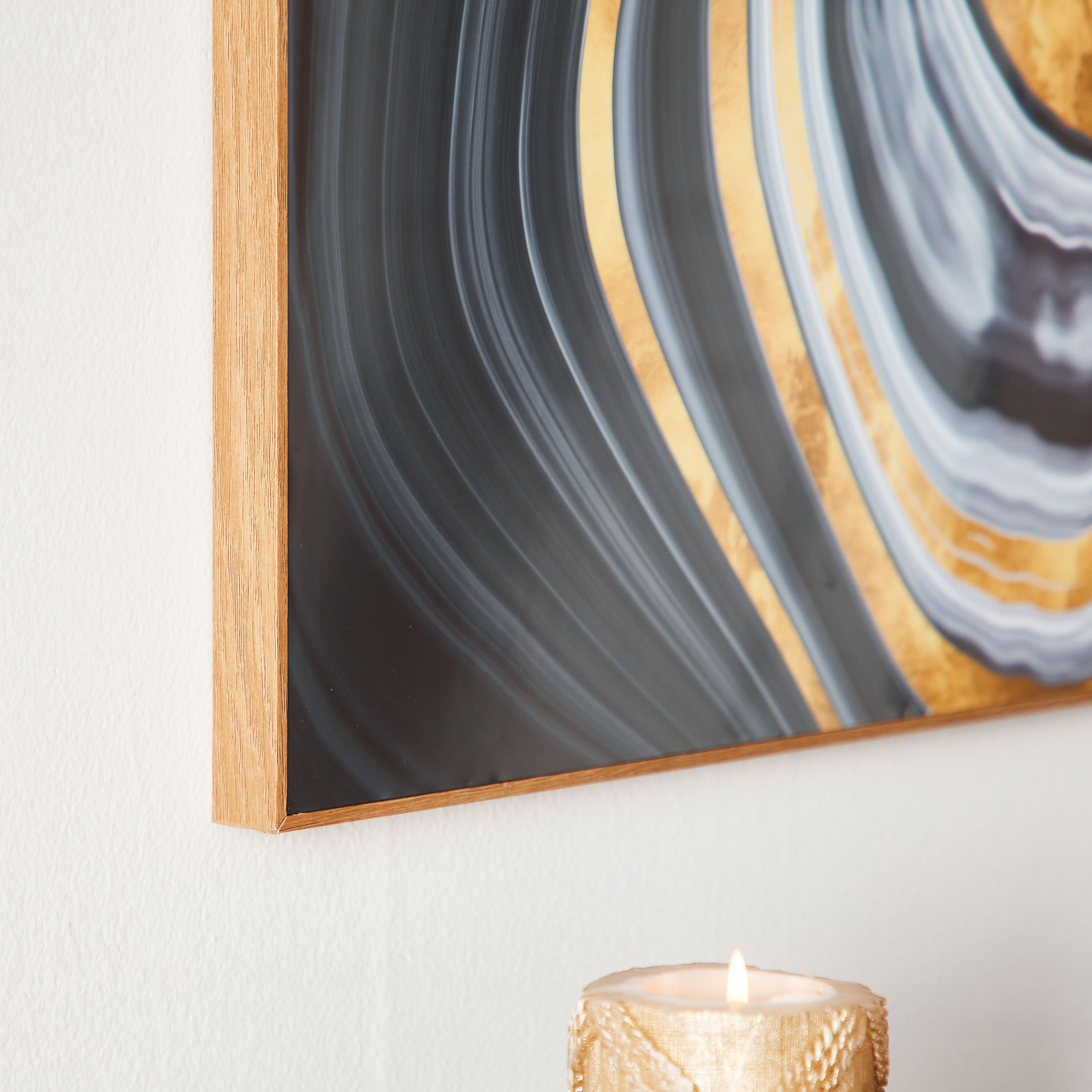 زيّنة حائط مؤطرة ميرجينج من فيها - 90x2.5x60 سم-hbxhomeware-hbxdecorandfurnishings-image-4
