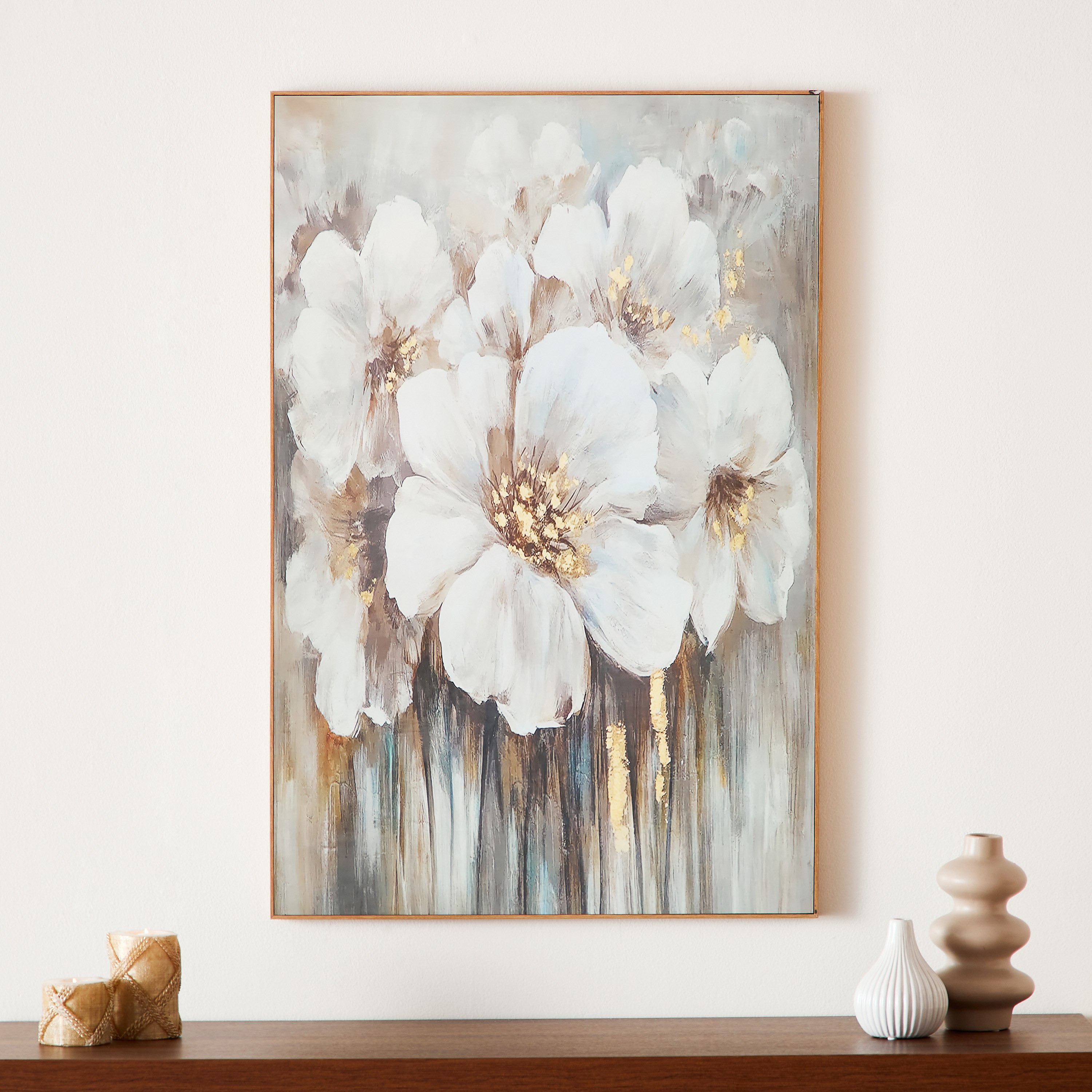 زينة حائط مؤطرة من فيها - 60x2.5x90 سم-hbxhomeware-hbxdecorandfurnishings-image-1