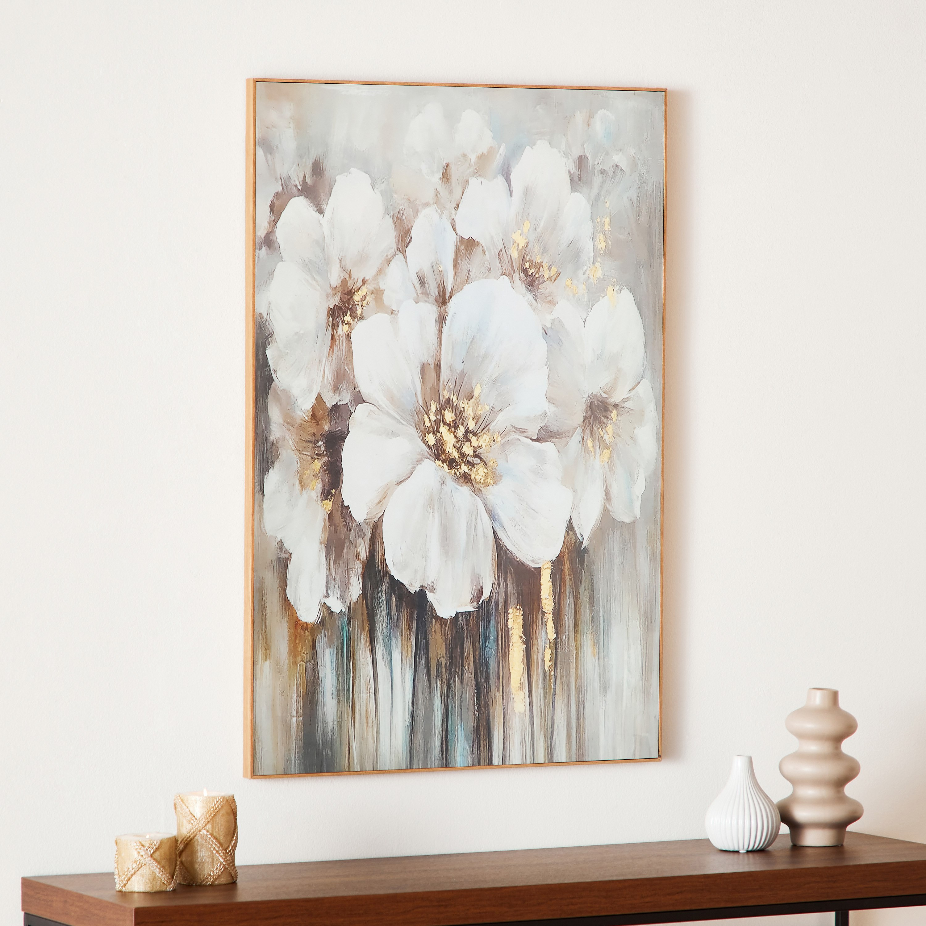 زينة حائط مؤطرة من فيها - 60x2.5x90 سم-hbxhomeware-hbxdecorandfurnishings-image-2