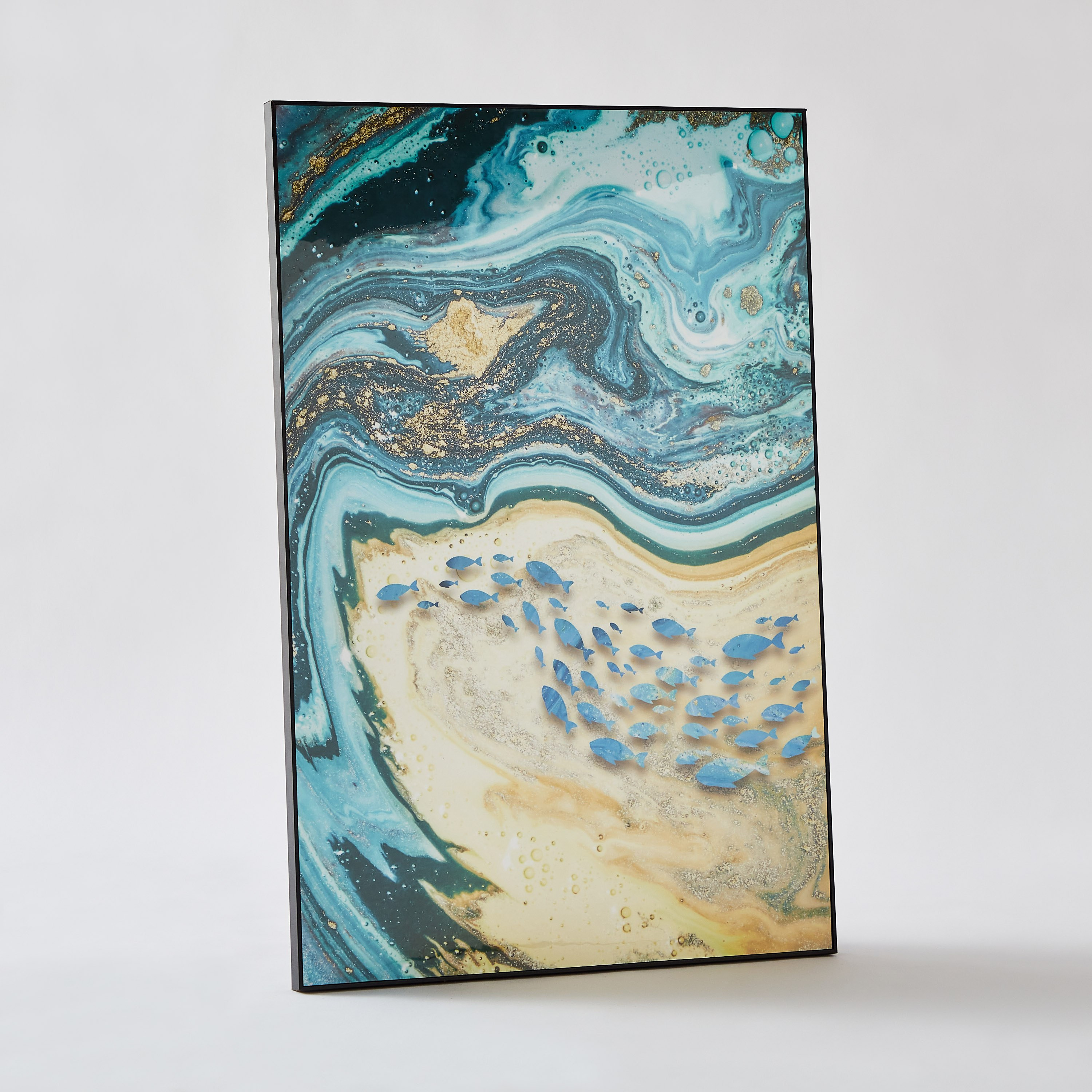 زينة حائط مؤطرة من فيها - 60x2.5x90 سم-hbxhomeware-hbxdecorandfurnishings-image-6