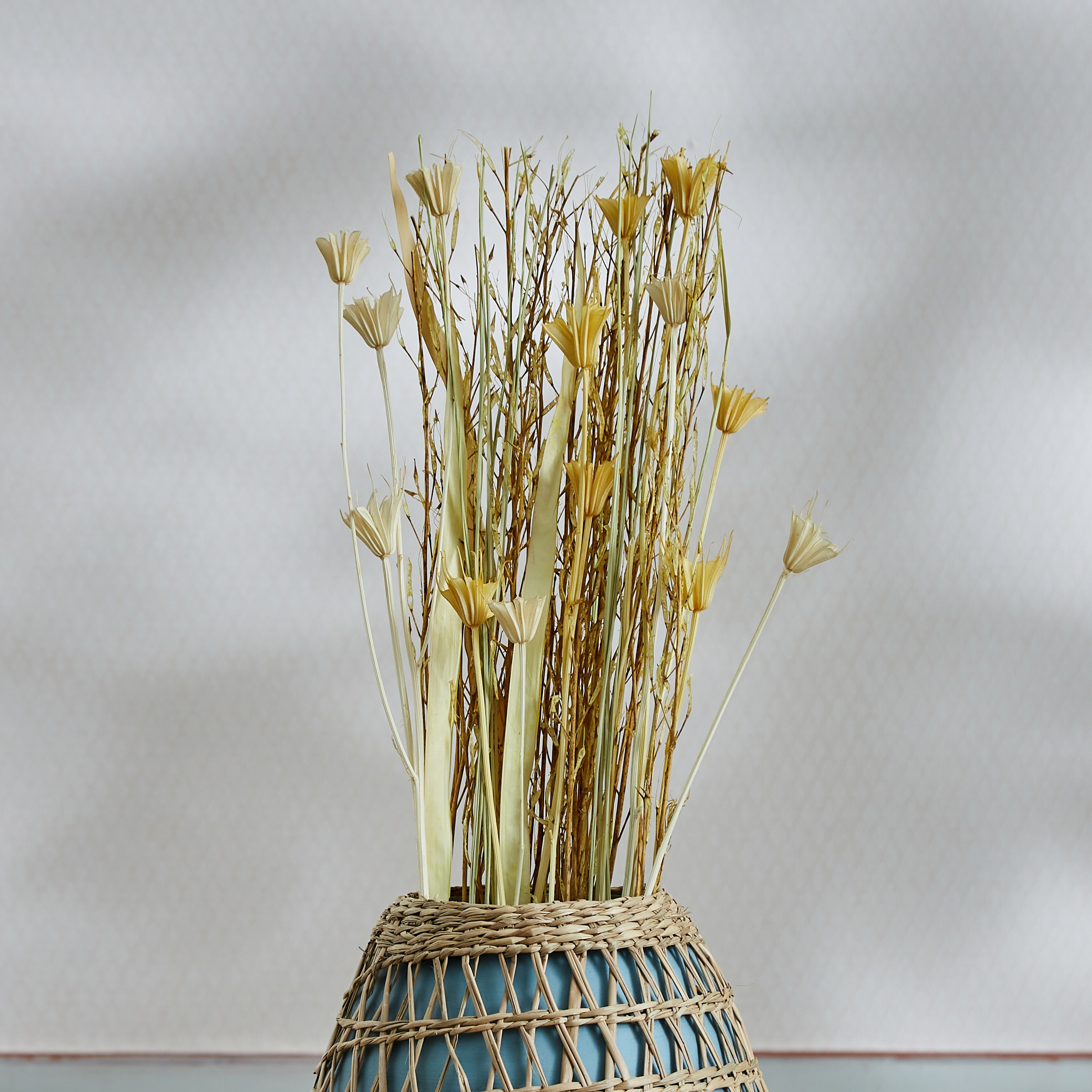 أوراق زينة مجففة من مايلي - 60 سم-hbxdecorandfurnishings-homeaccessories-artificialflowersandplants-image-1