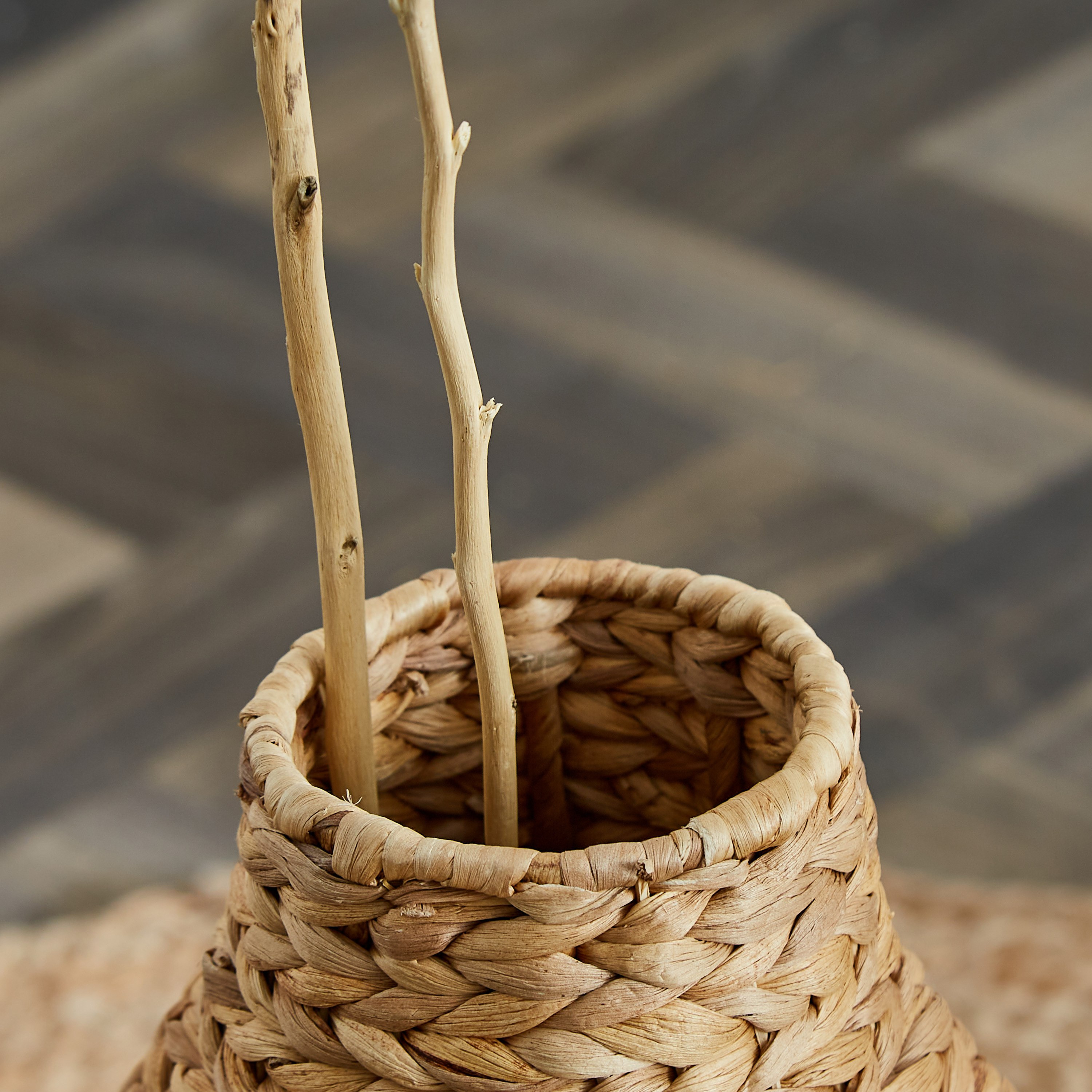 ورقتان ذرة على غصن فردي من مايلي  - 100 سم-hbxdecorandfurnishings-homeaccessories-artificialflowersandplants-image-3