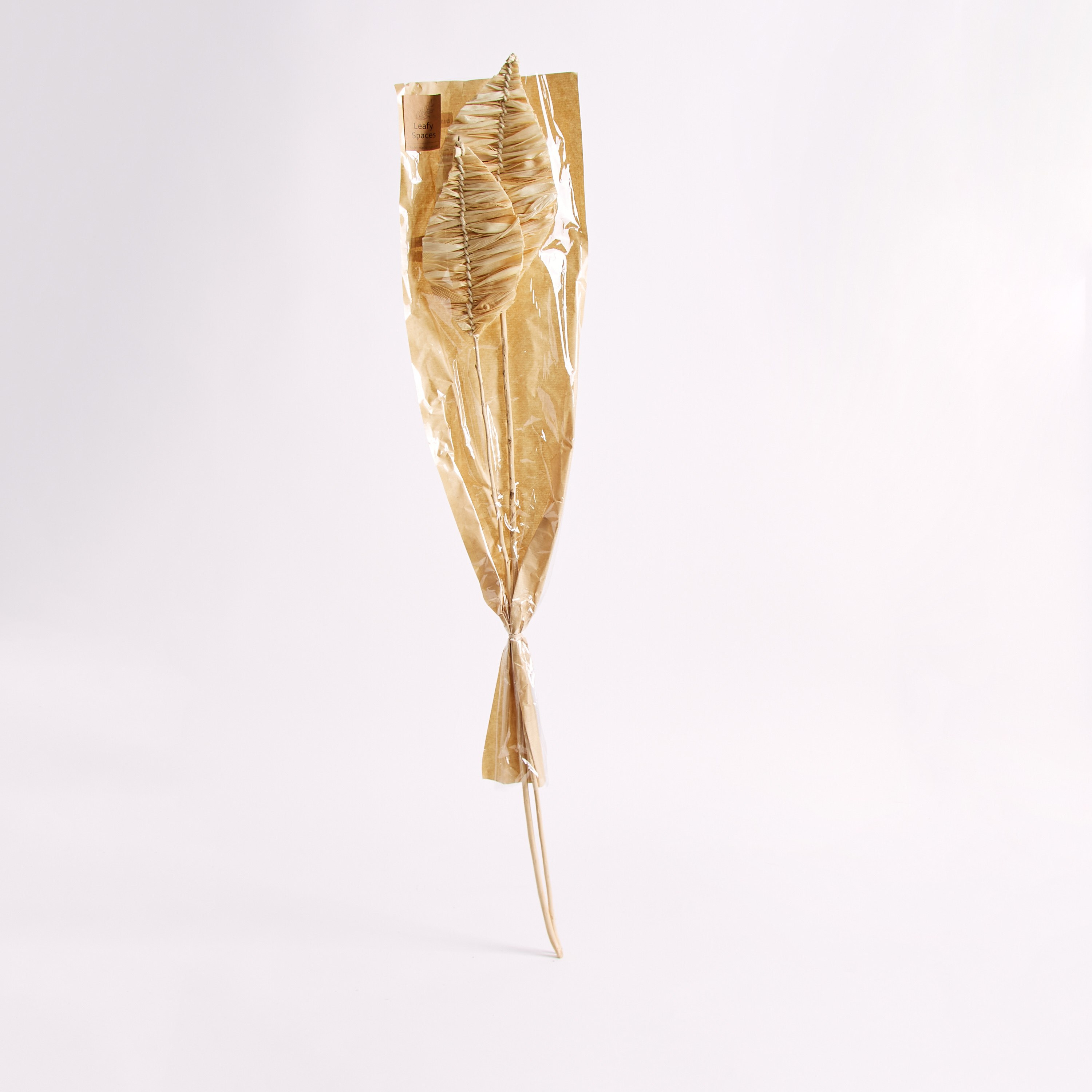 ورقتان ذرة على غصن فردي من مايلي  - 100 سم-hbxdecorandfurnishings-homeaccessories-artificialflowersandplants-image-5