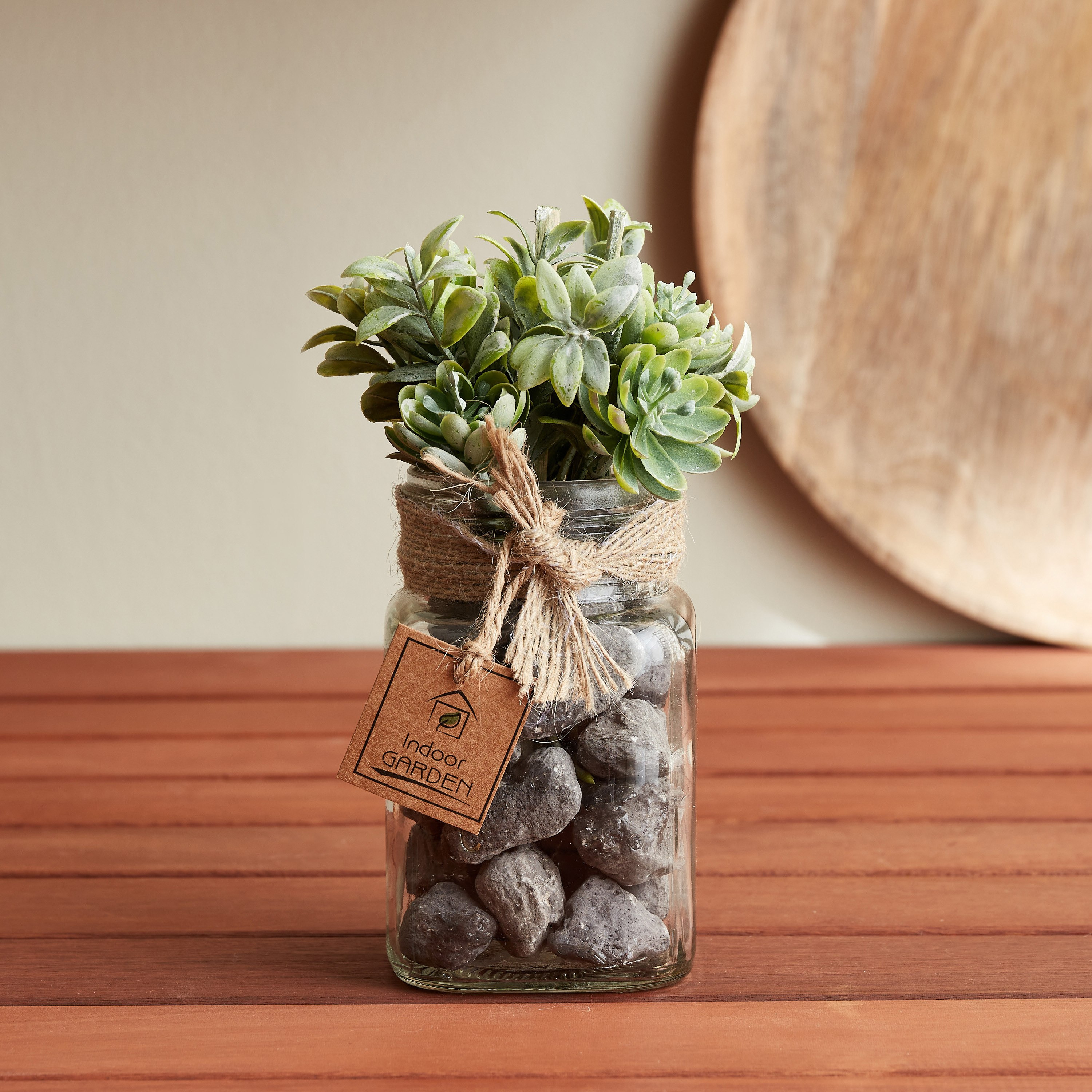 نبات بونساي في جرة زجاجية من مايلي - 7.3x11.5 سم-hbxdecorandfurnishings-homeaccessories-artificialflowersandplants-image-1