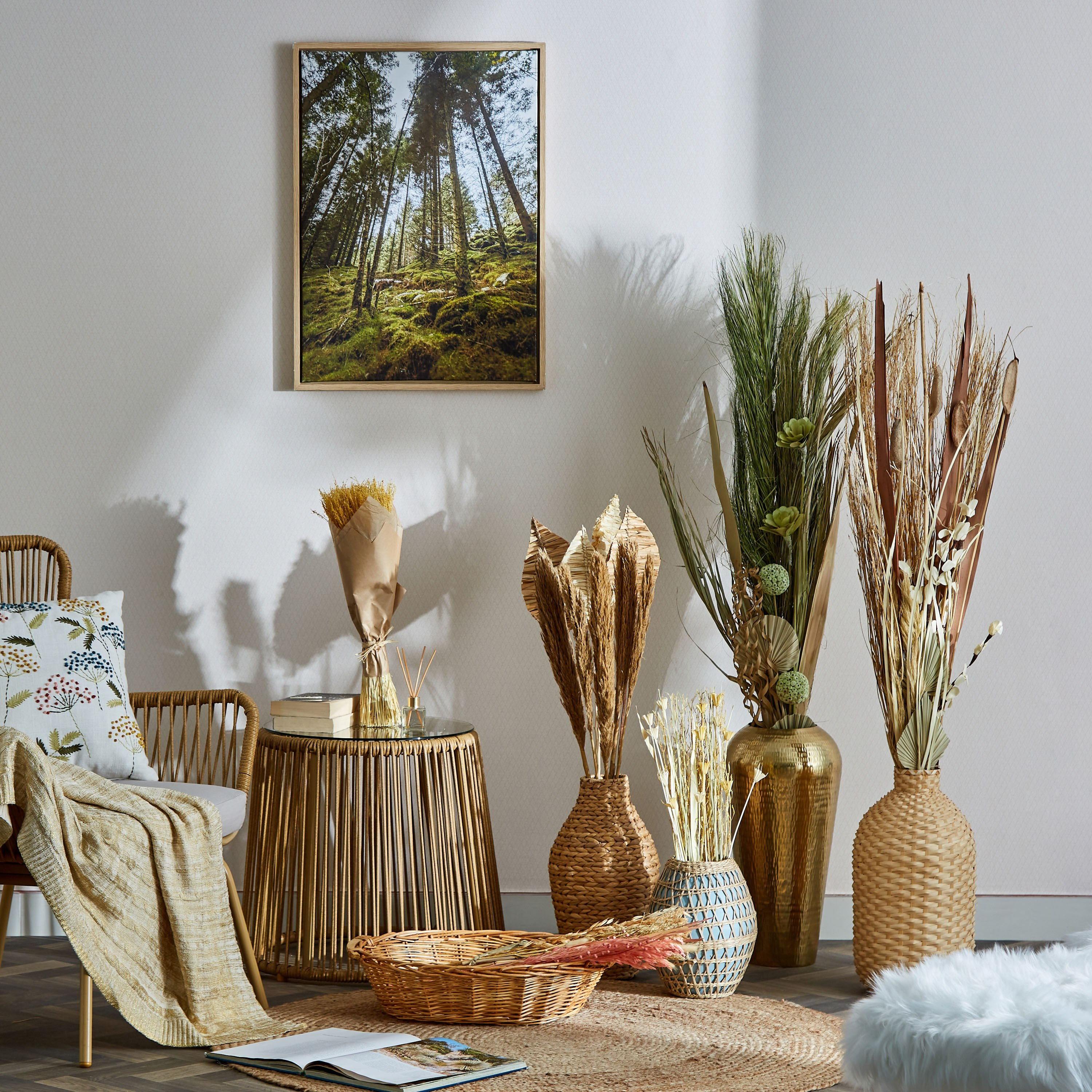 باقة طويلة من مايلي - 150 سم-hbxdecorandfurnishings-homeaccessories-artificialflowersandplants-image-4