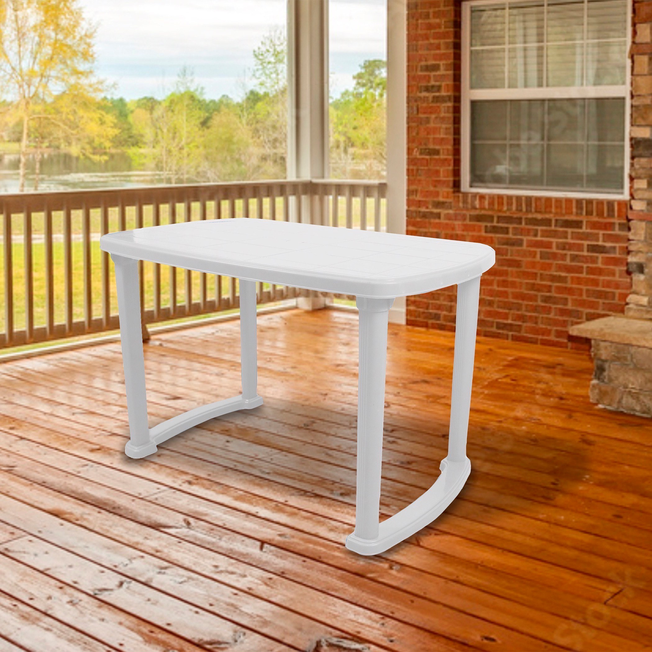 طاولة سفرة مربعة 4 مقاعد للمساحات الخارجية من بيلينو-hbxfurniture-diningtablesandsets-diningtables-fourseater-image-1