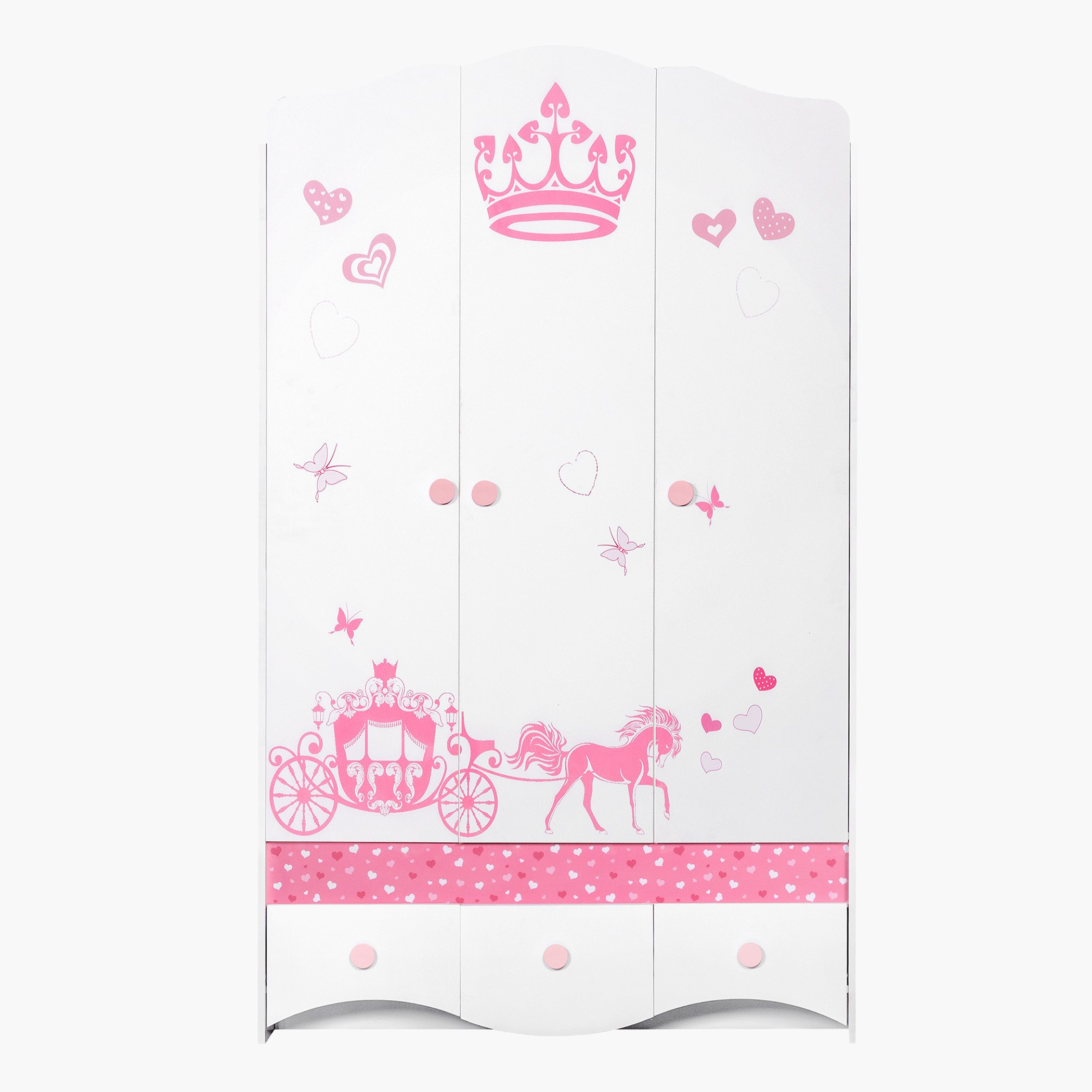 خزانة ملابس 3 أبواب بـ3 أدراج من إلسا-hbxfurniture-wardrobes-image-2