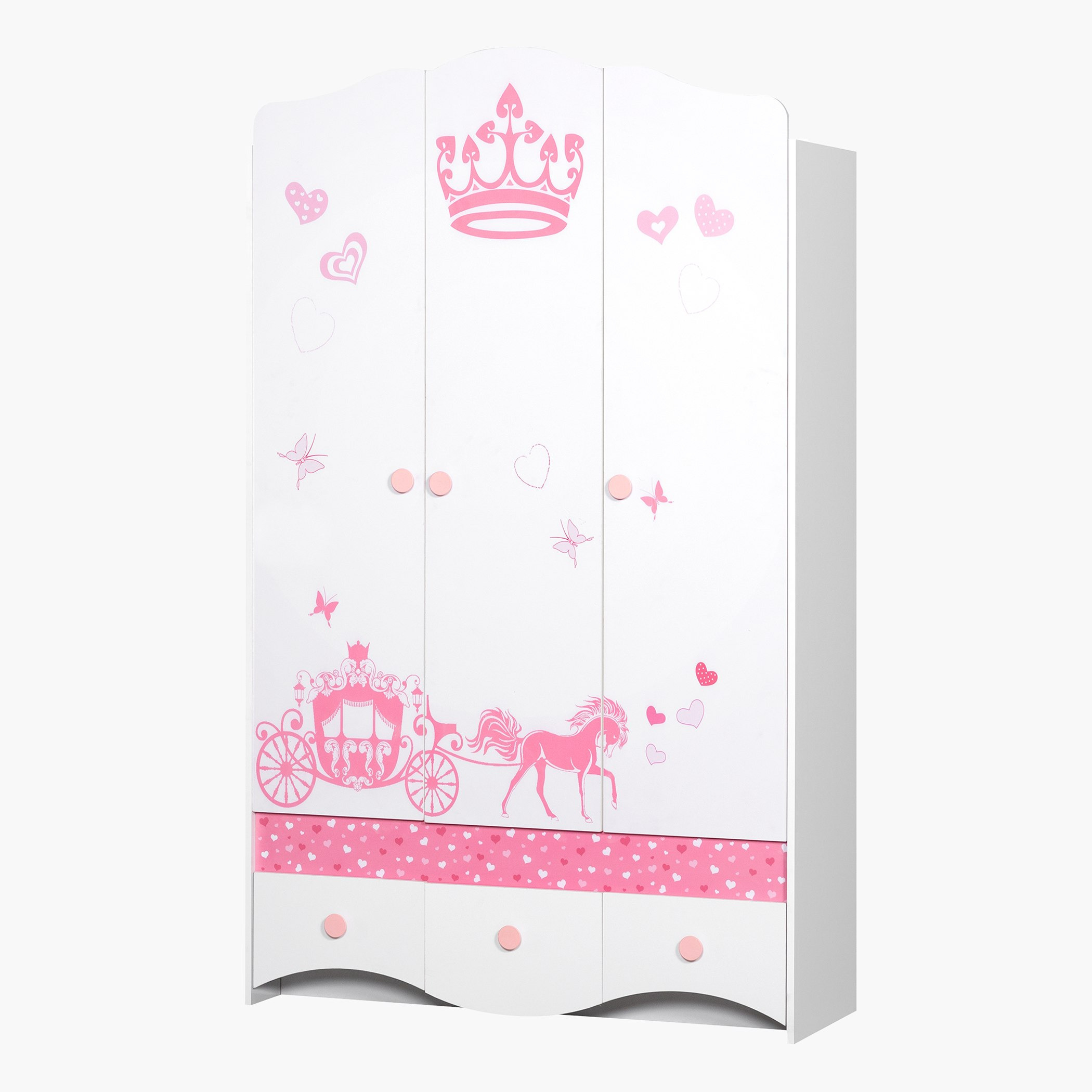 خزانة ملابس 3 أبواب بـ3 أدراج من إلسا-hbxfurniture-wardrobes-image-3