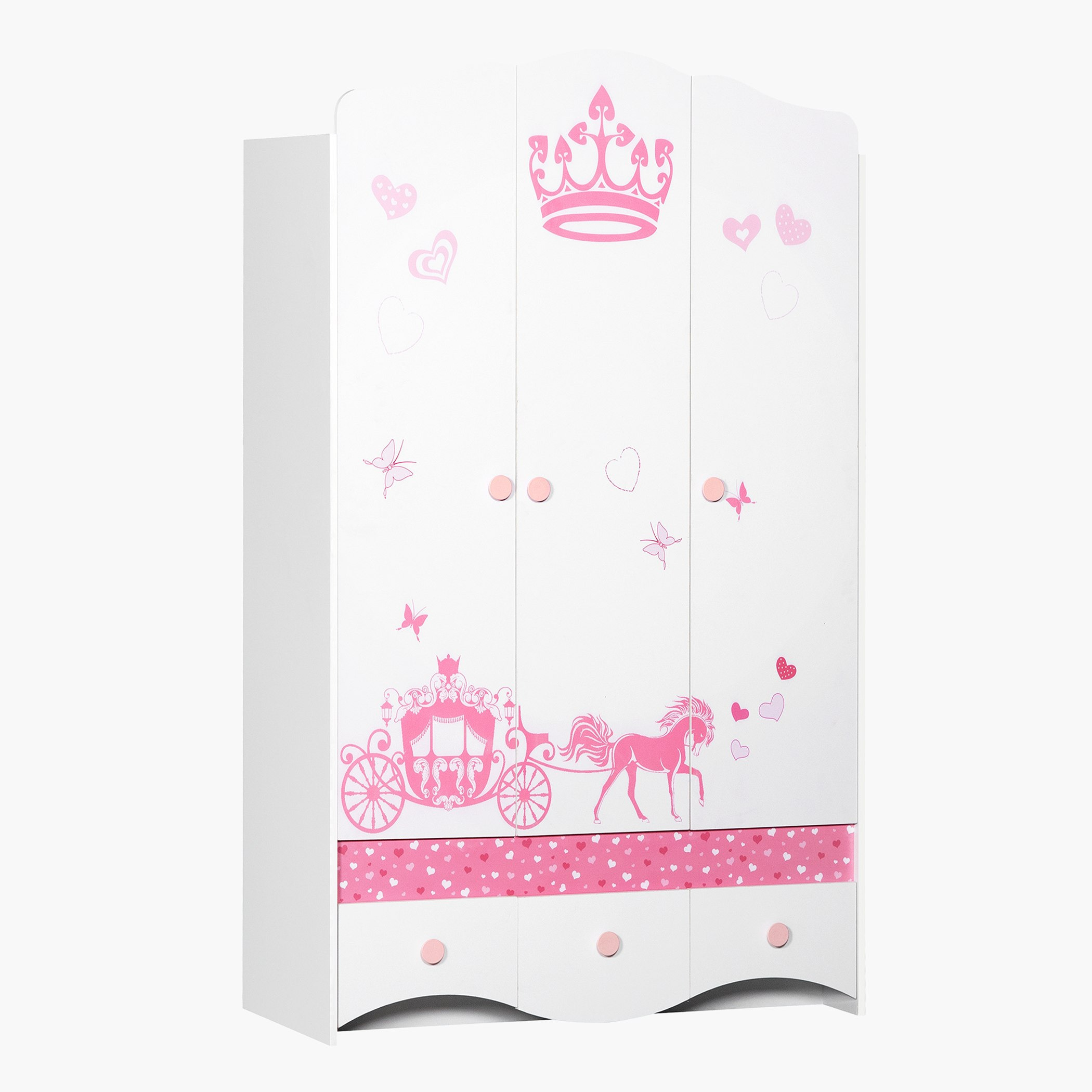 خزانة ملابس 3 أبواب بـ3 أدراج من إلسا-hbxfurniture-wardrobes-image-4
