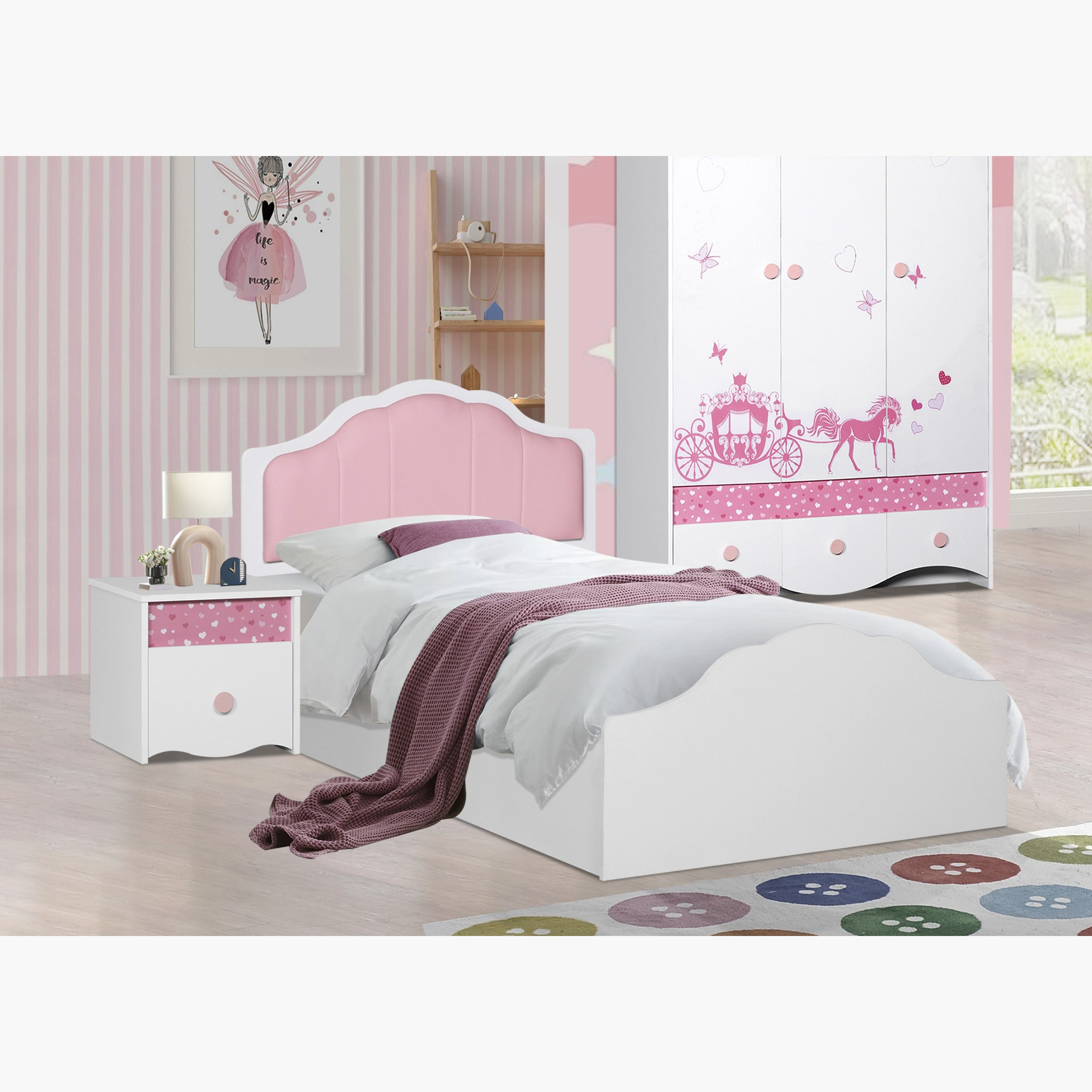سرير فردي من إلسا - 90x190 سم-hbxfurniture-bedsandbedsets-beds-single-image-1