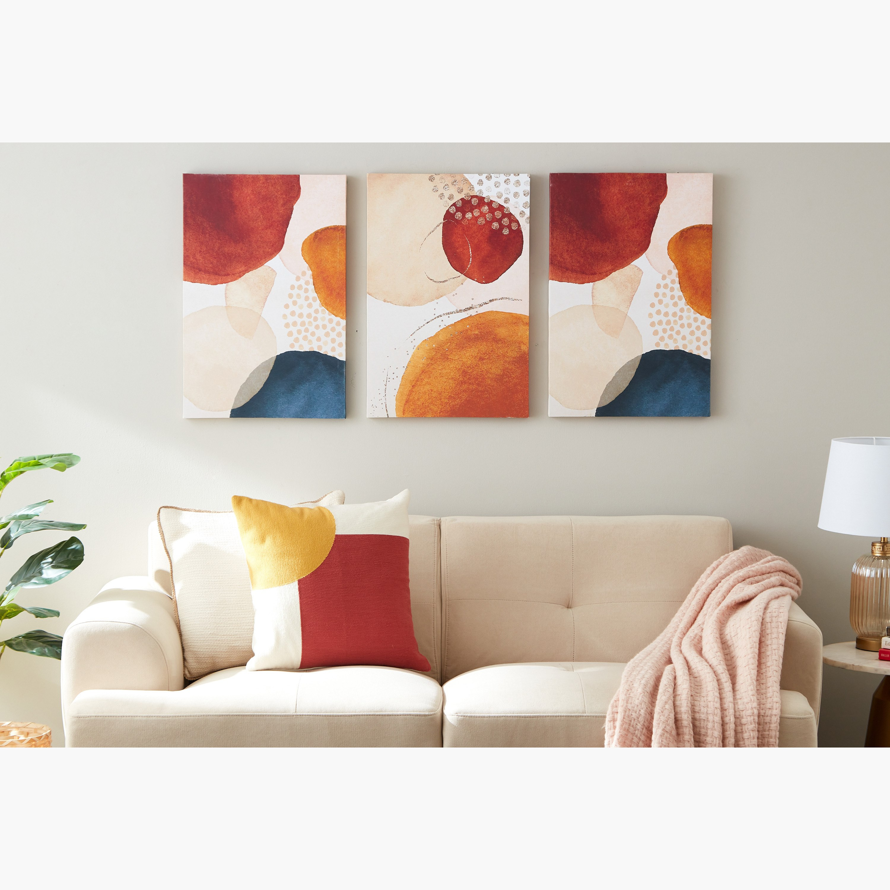 زينة حائط كانفاس مؤطرة من ريما - 40x60x2.5 سم-hbxhomeware-hbxdecorandfurnishings-image-4