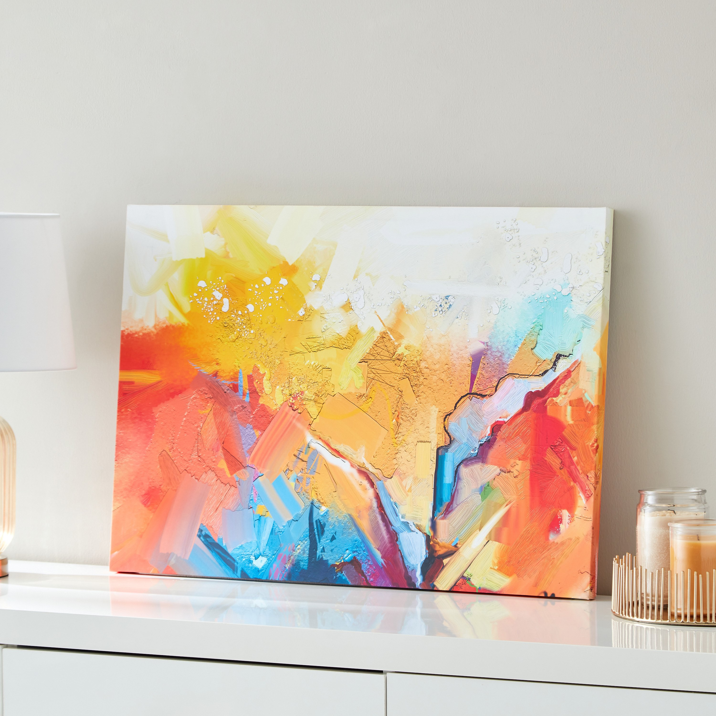 زينة حائط كانفاس مؤطرة من ريما - 50x70x2.5 سم-hbxhomeware-hbxdecorandfurnishings-image-2