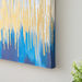 Ryma Abstract Gold Effect Framed Canvas Wall Art - 44x64x2.5 cm-Photo Frames-thumbnail-2