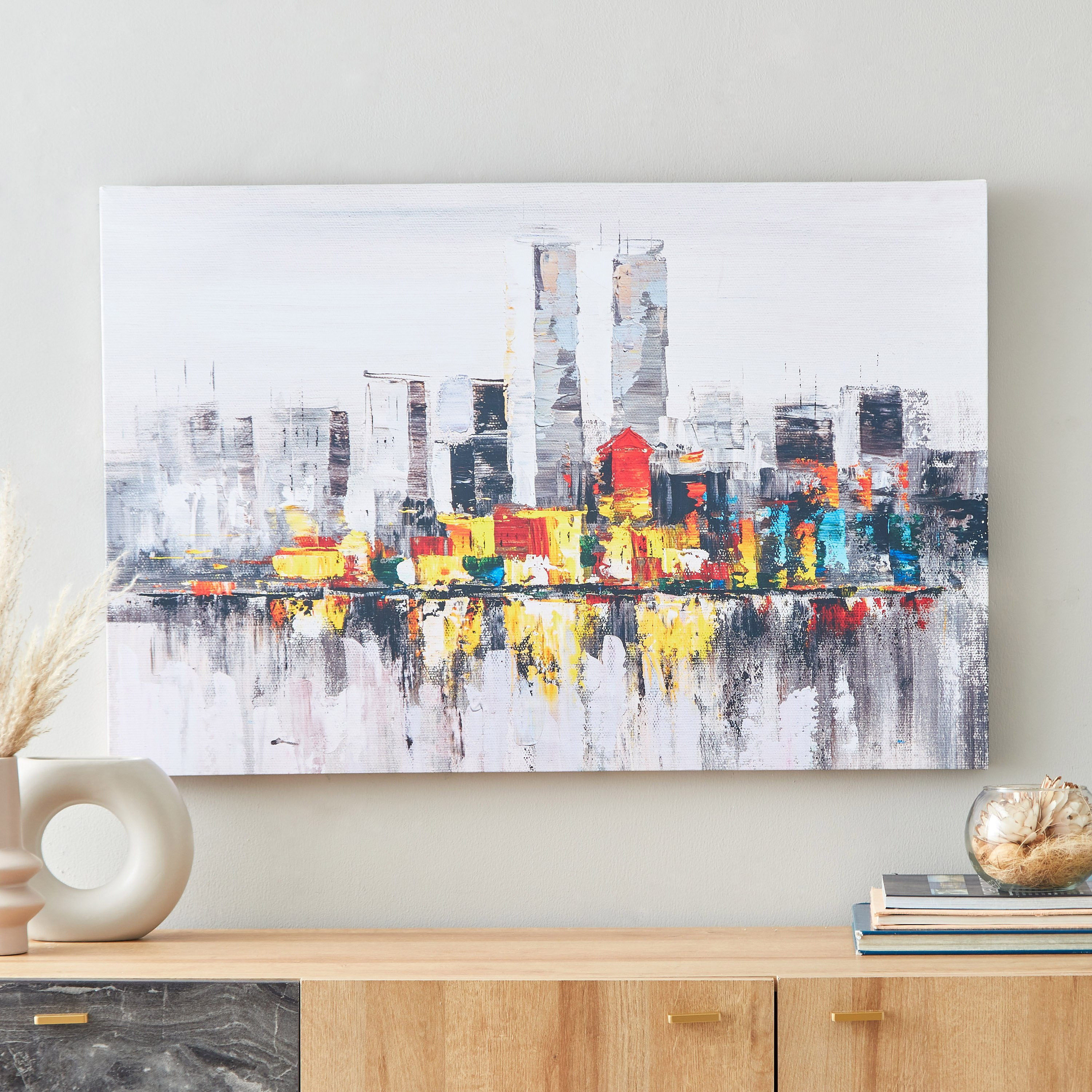 زينة حائط كانفاس مؤطرة من ريما - 60x90x2.5 سم-PROMO_HB_AE_B1G1_250925-image-1