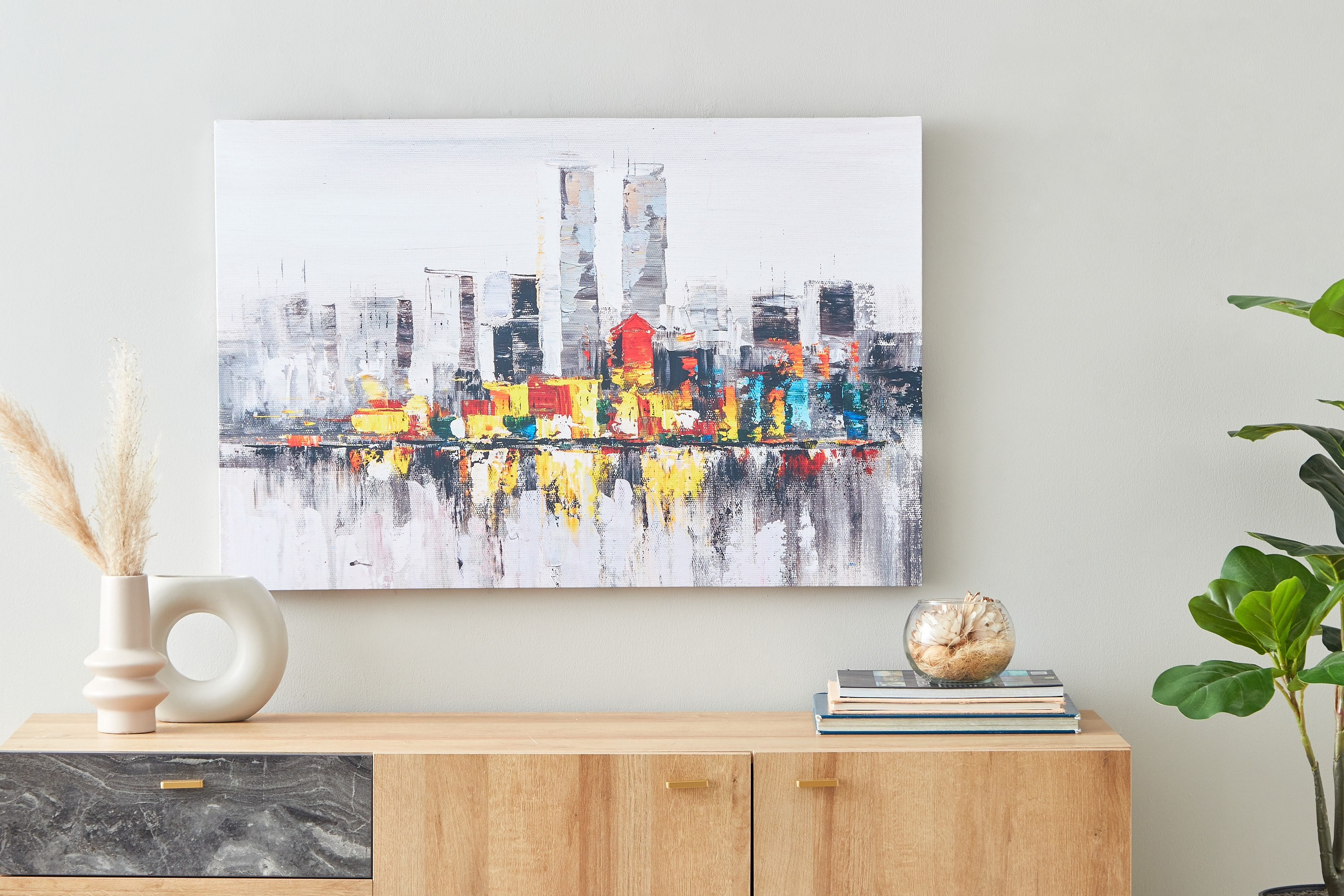 زينة حائط كانفاس مؤطرة من ريما - 60x90x2.5 سم-PROMO_HB_AE_B1G1_250925-image-4