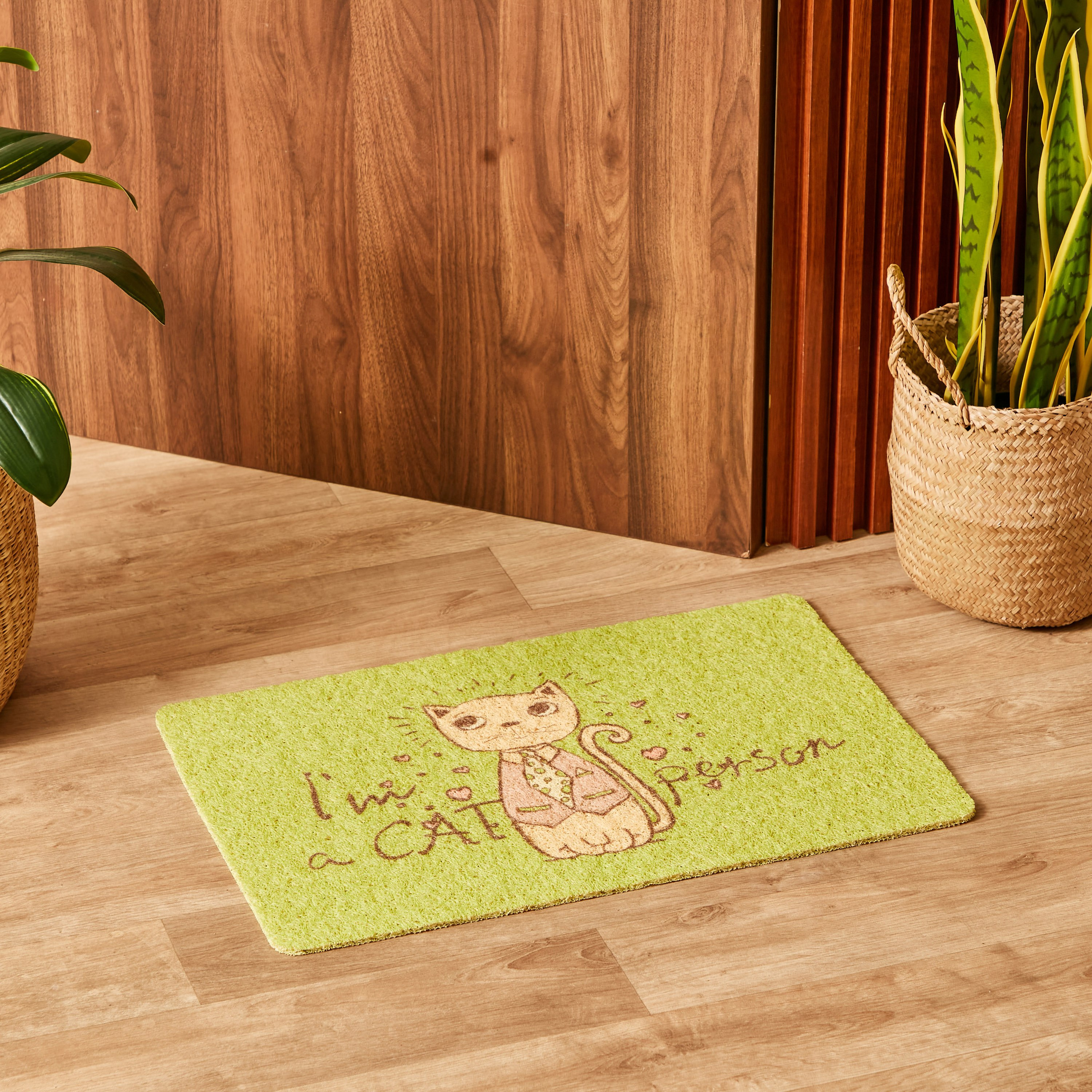 حصيرة من البولي فينيل كلوريد بتصميم قطة من جوين - 40×60 سم-hbxhomeware-hbxkidsandyouth-image-1