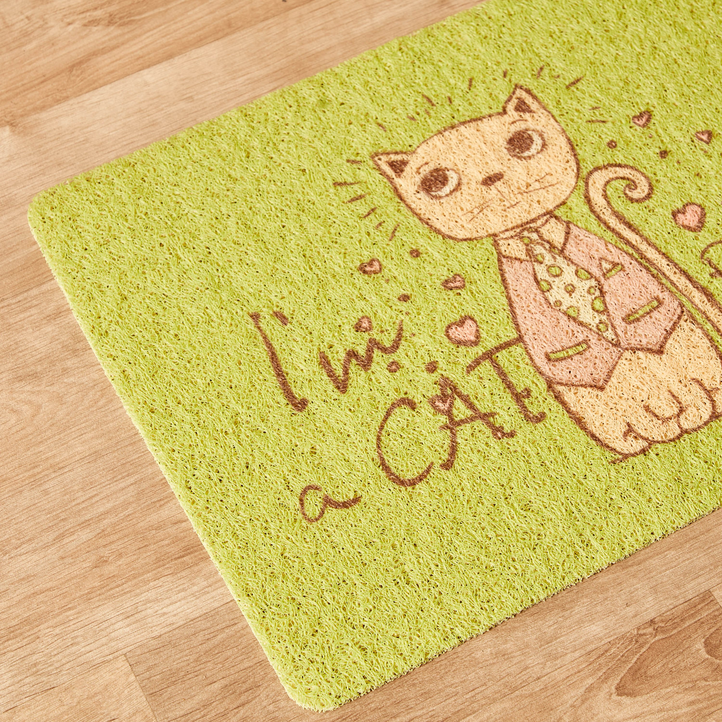حصيرة من البولي فينيل كلوريد بتصميم قطة من جوين - 40×60 سم-hbxhomeware-hbxkidsandyouth-image-3