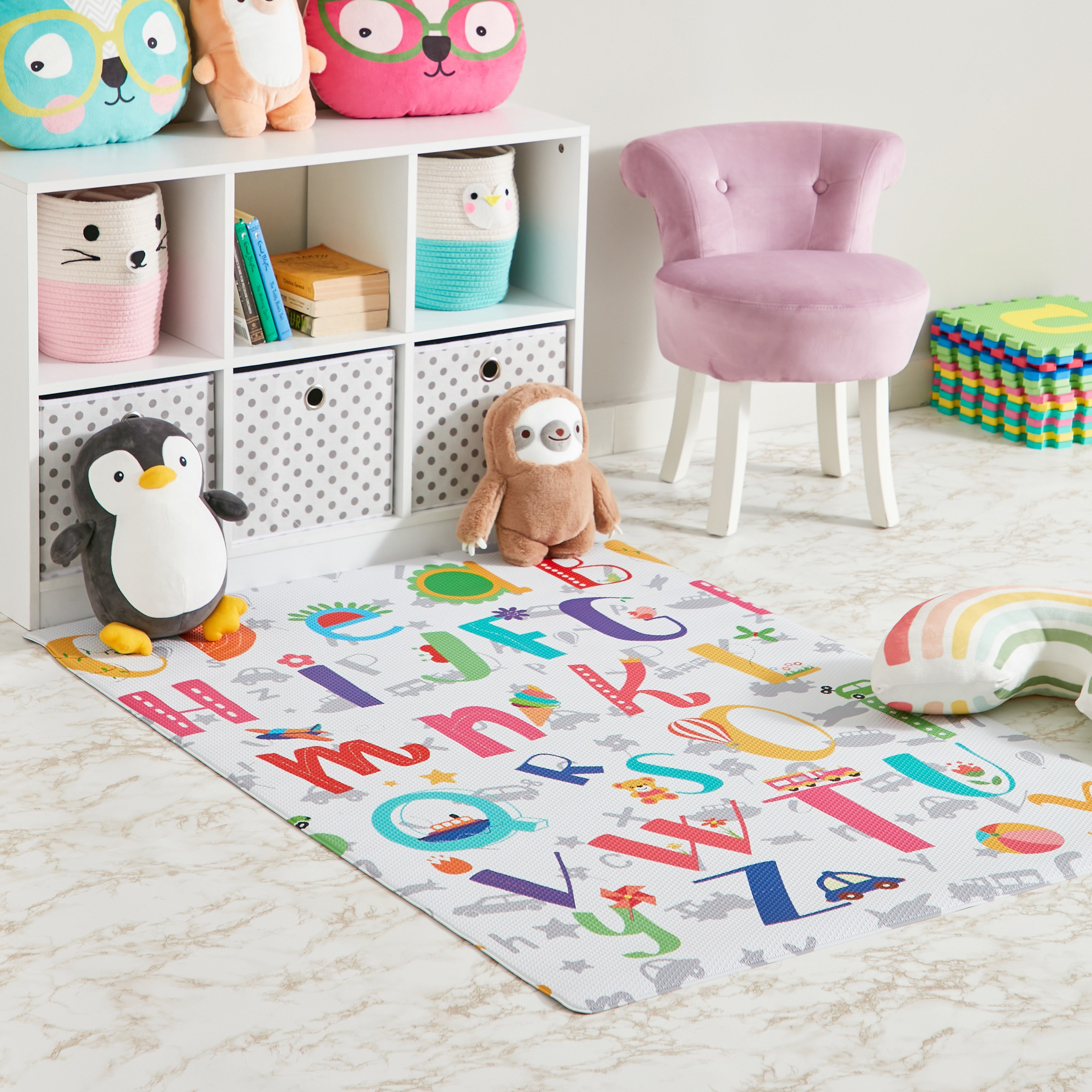 Mystify Charm Alphabet Rectangular Mat - 100x140 cm-hbxhomeware-hbxkidsandyouth-image-4