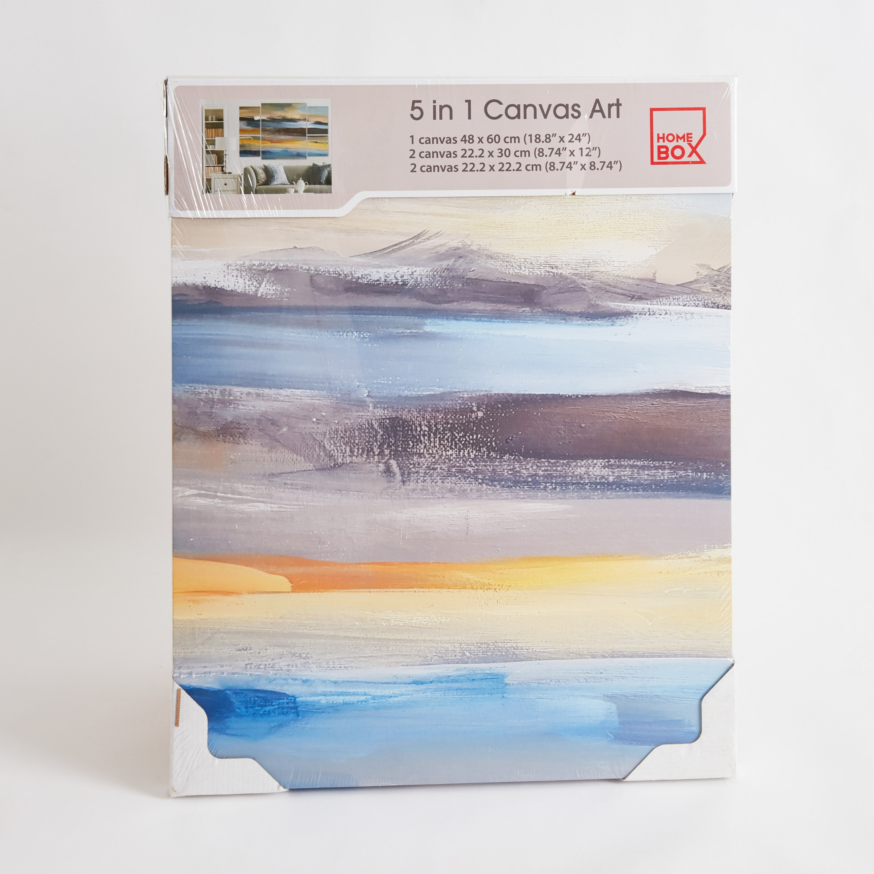 Ryma Modern Abstract Clouds 5-Piece Canvas Set-hbxlivingroom-walldecor-wallart-image-5