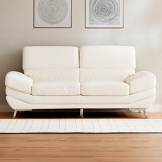 Salerno 2-Seater Faux Leather Sofa
