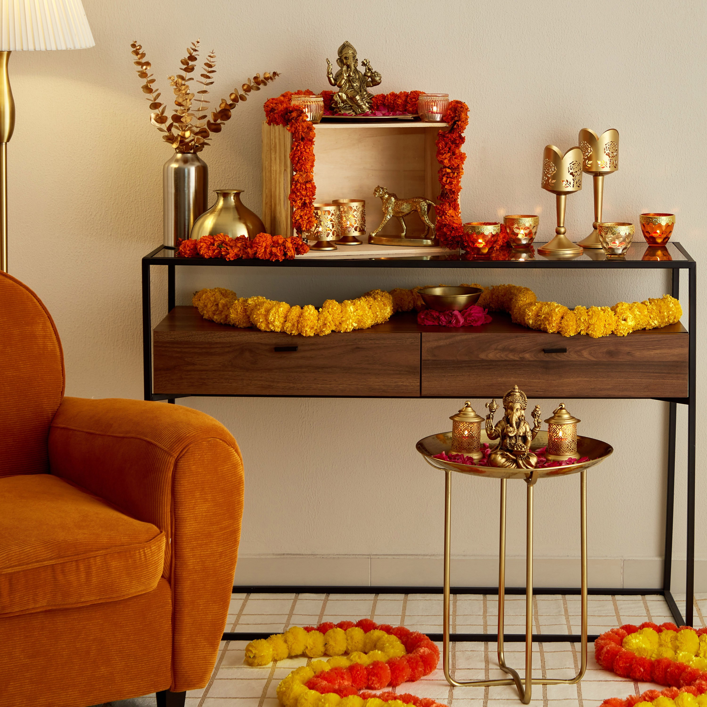 طقم حامل شموع صغيرة قطعتين من لومينوس - 8x8x12 سم-hbxlivingroom-decorandaccessories-candleholders-image-5