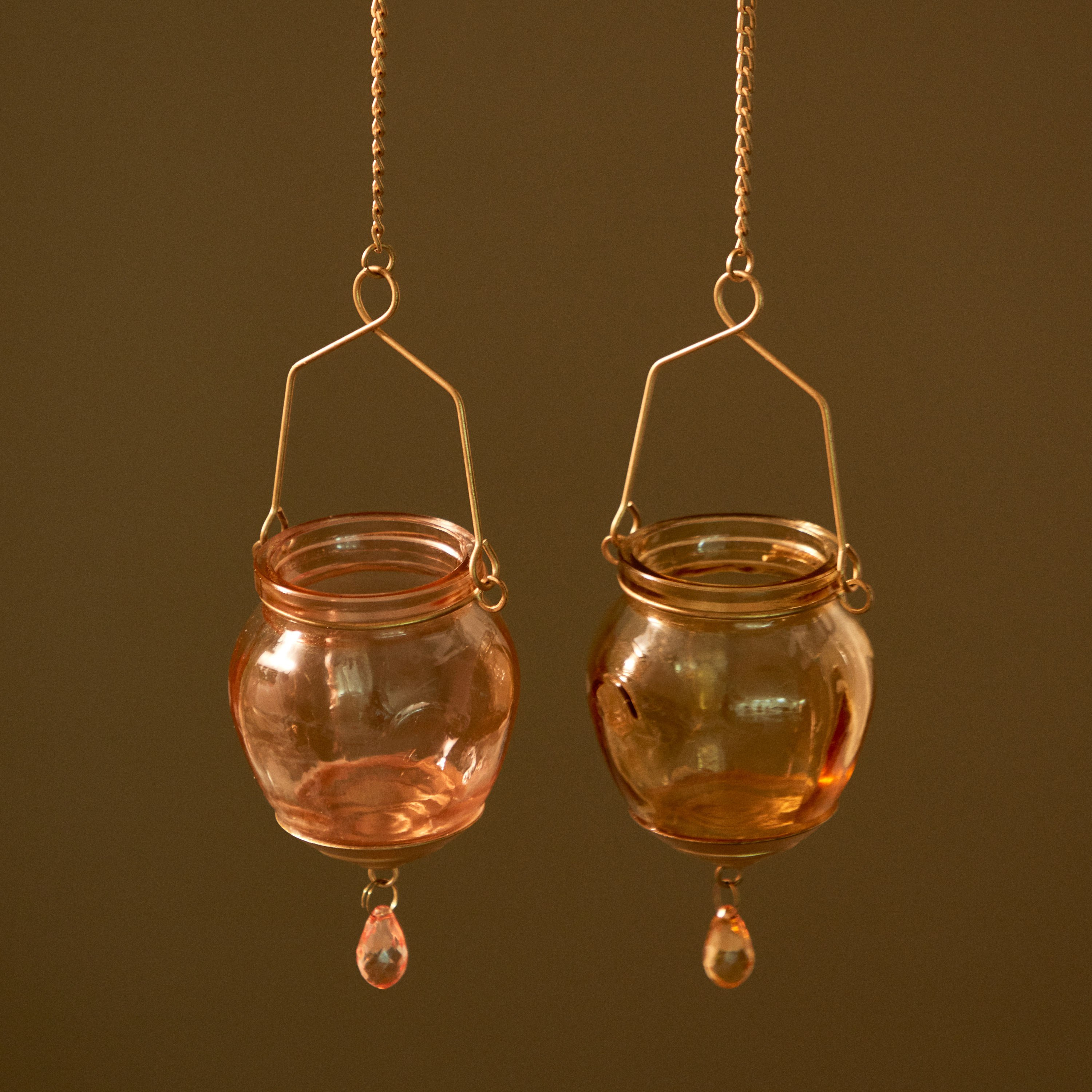 طقم حامل شموع صغيرة قطعتين من لومينوس - 8x8x38 سم-hbxlivingroom-decorandaccessories-candleholders-image-2