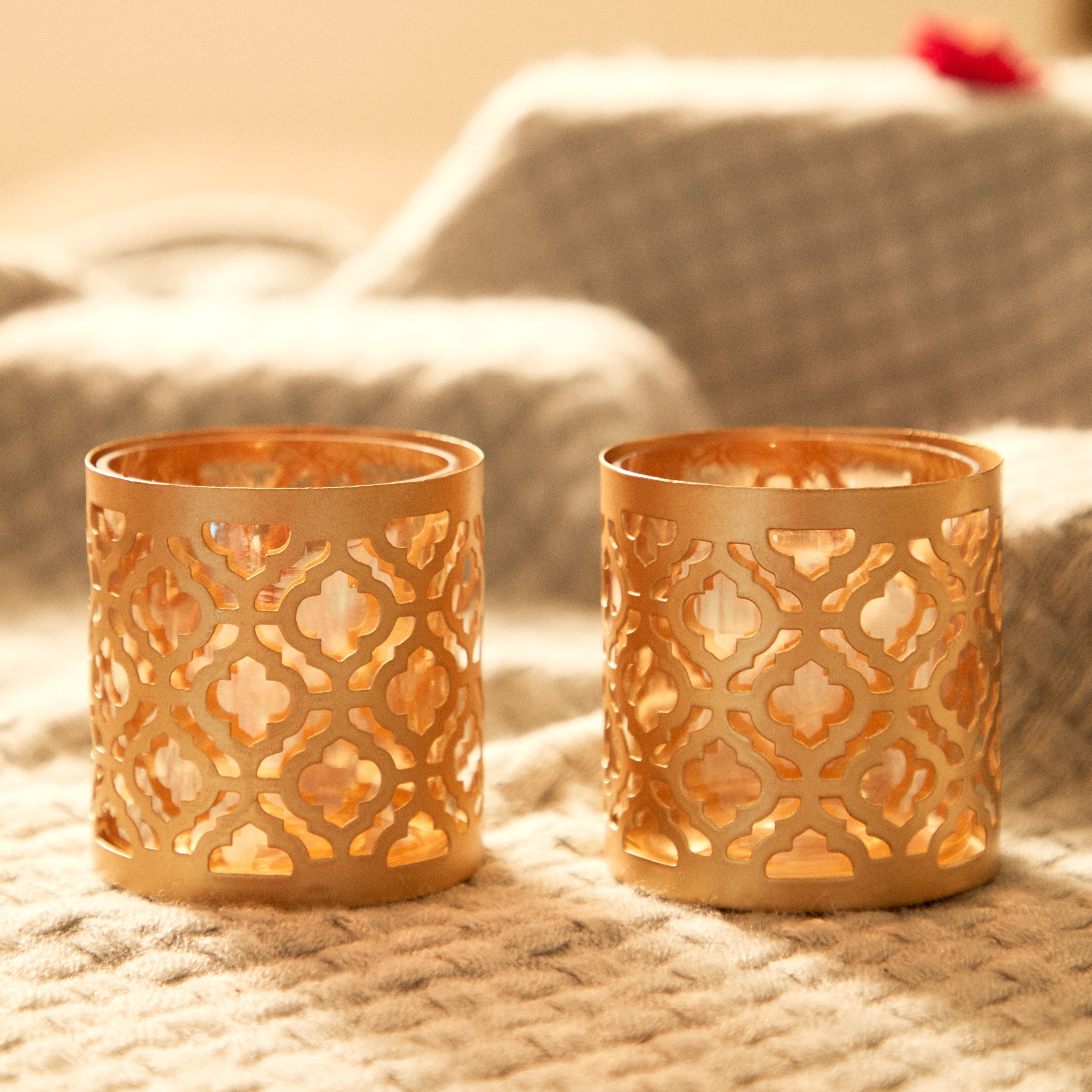 طقم حامل شموع صغيرة معدن قطعتين من لومينوس-hbxlivingroom-decorandaccessories-candleholders-image-3