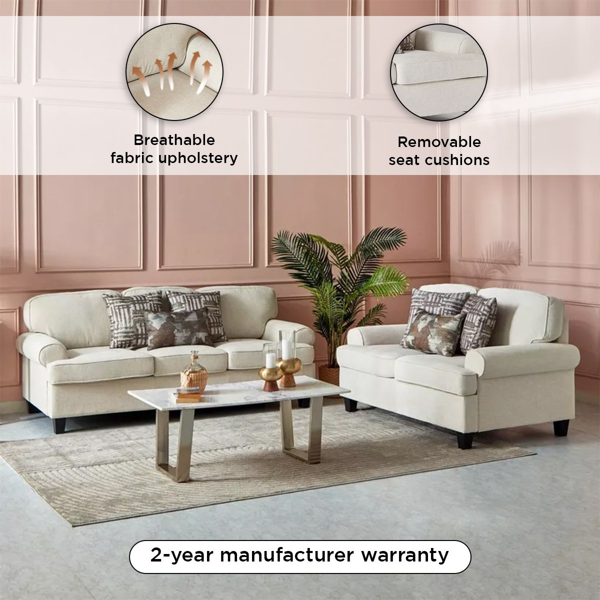 Cambridge 2-Seater Sofa with 3 Throw Cushions-hbxlivingroom-sofasandarmchairs-sofas-image-5