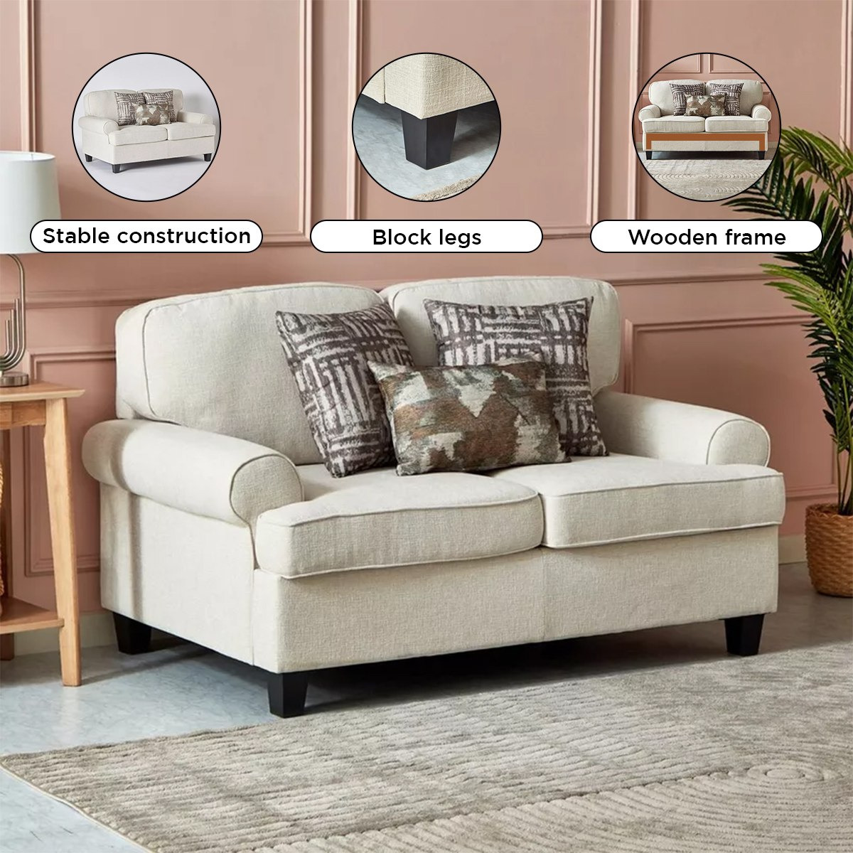 Cambridge 2-Seater Sofa with 3 Throw Cushions-hbxlivingroom-sofasandarmchairs-sofas-image-6