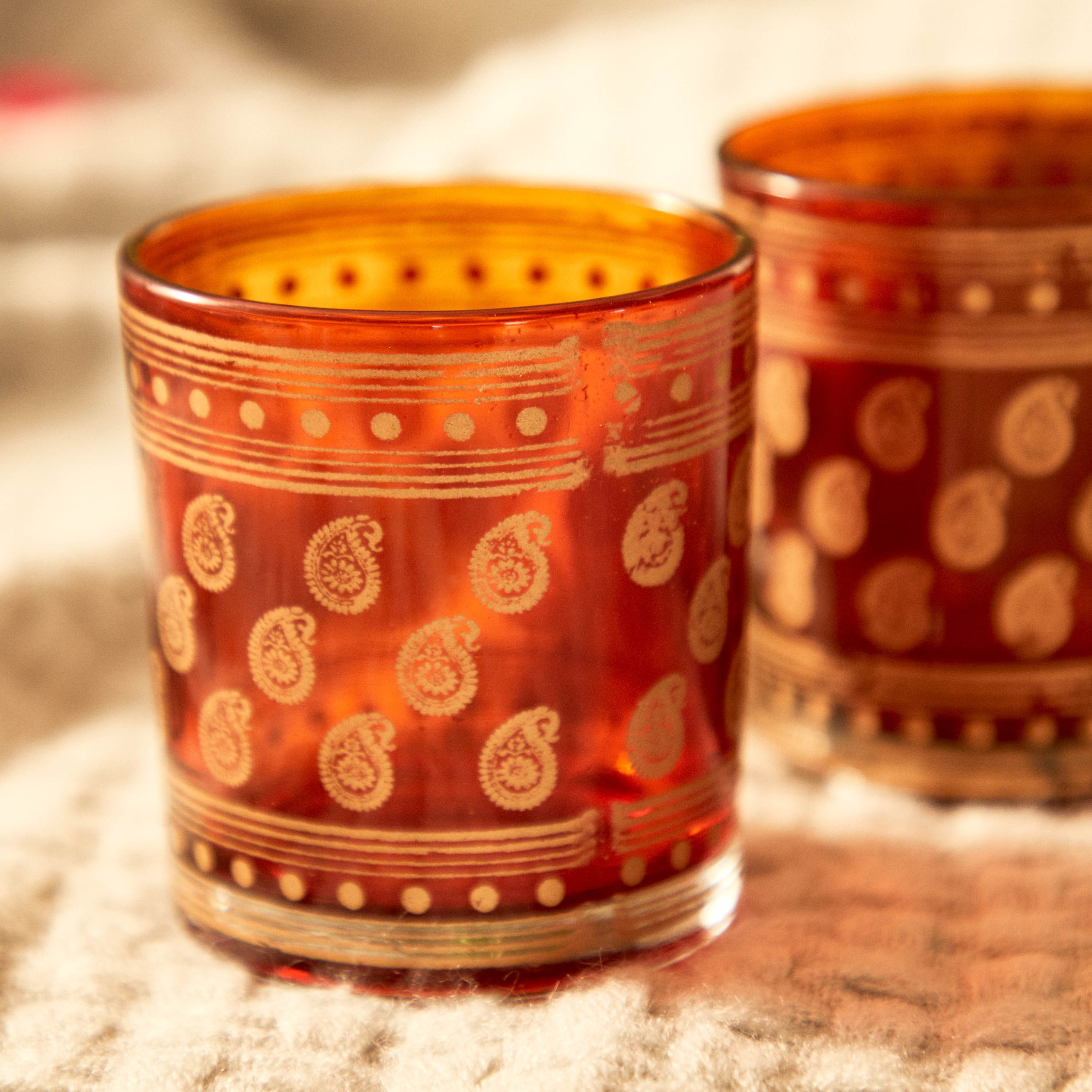 طقم حامل شموع صغيرة قطعتين من إيرا - 7x7x8 سم-hbxlivingroom-decorandaccessories-candleholders-image-4