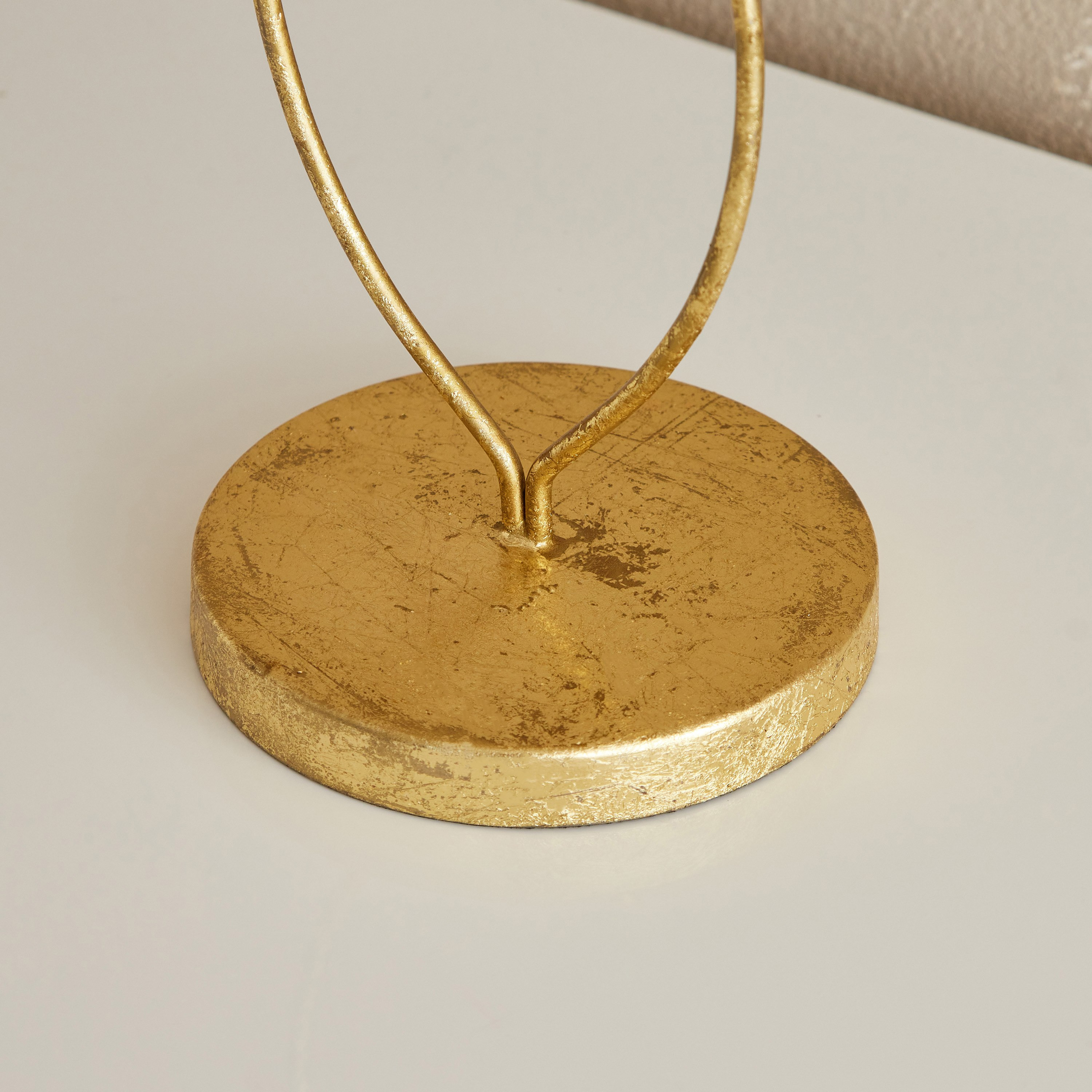 Kumudh Metal Lotus Pedestal Tealight Holder with Glass Votive - 16x16x33 cm-hbxlivingroom-decorandaccessories-candleholders-image-4