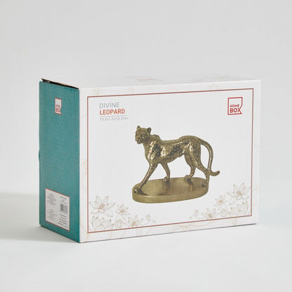 Divine Leopard Figurine - 19.5x7.5x13.5 cm