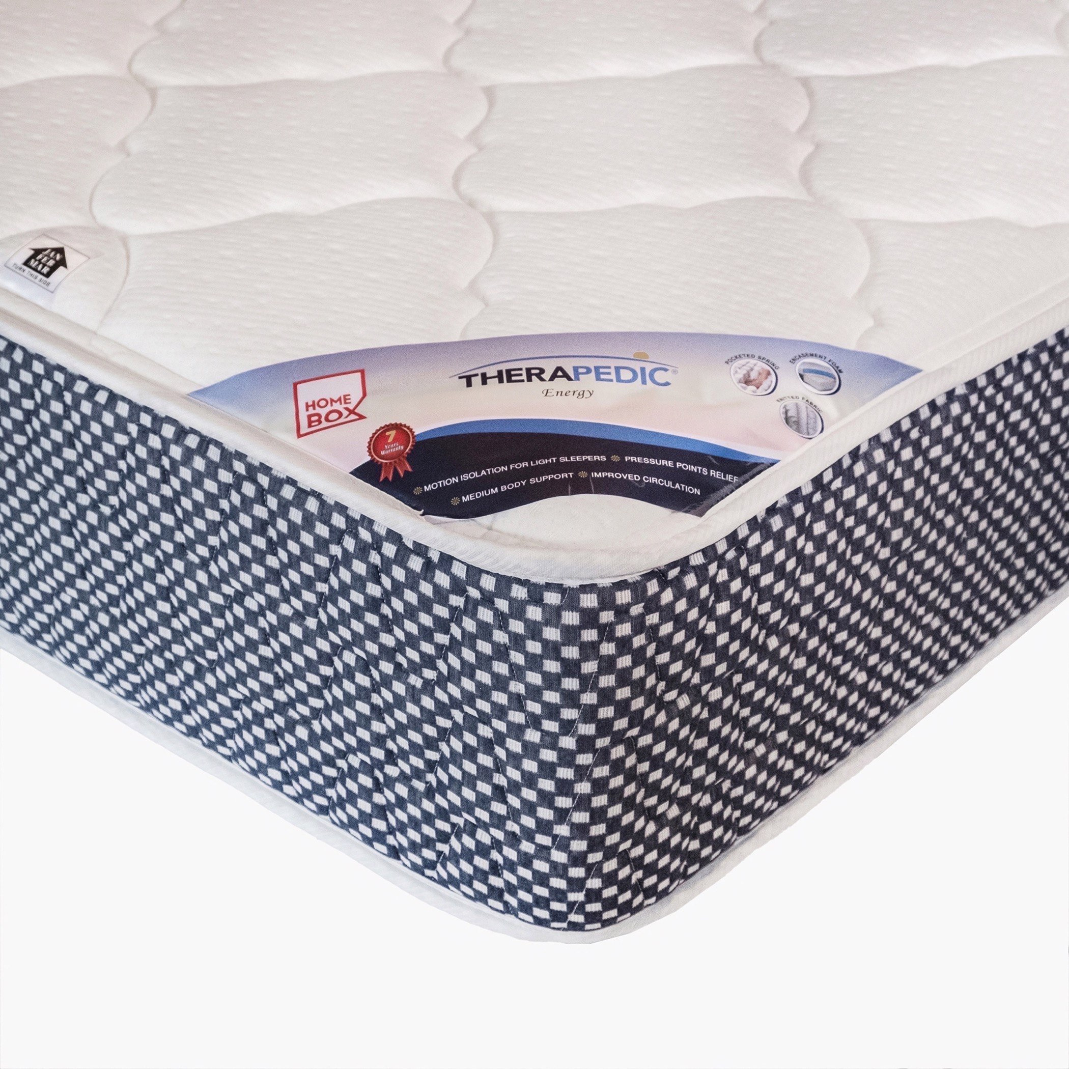 مرتبة فردية متوسطة الصلابة بنوابض جيبية من سليب لوكس آي ثيرابيديك إنرجي - 90x190x25 سم-hbxfurniture-bedroom-mattresses-single-image-2