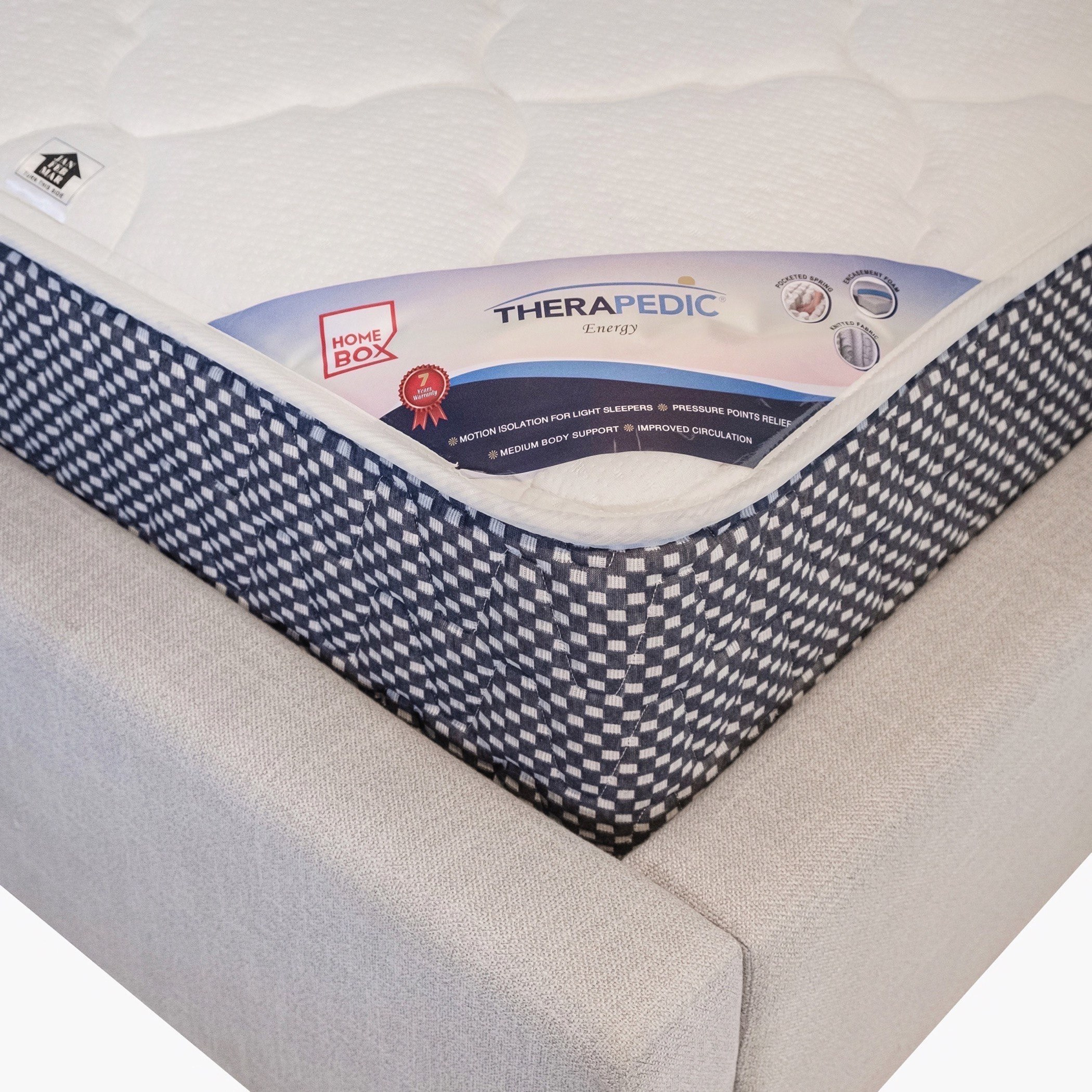 مرتبة فردية متوسطة الصلابة بنوابض جيبية من سليب لوكس آي ثيرابيديك إنرجي - 90x200x25 سم-hbxfurniture-bedroom-mattresses-single-image-12