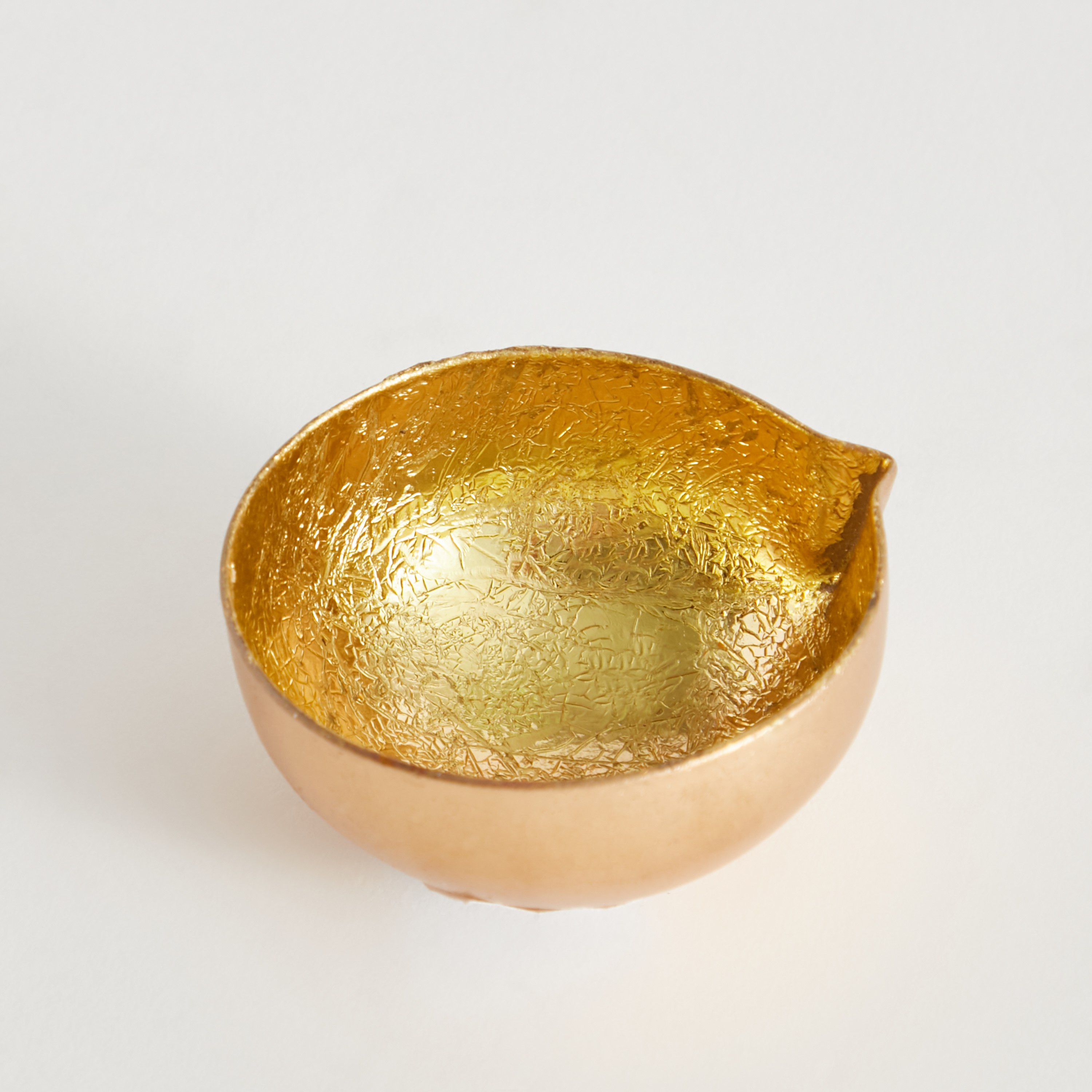 Zoha 1-Tip Metal Foil Diya -  5.5x5.5x3 cm-hbxlivingroom-decorandaccessories-candleholders-image-7