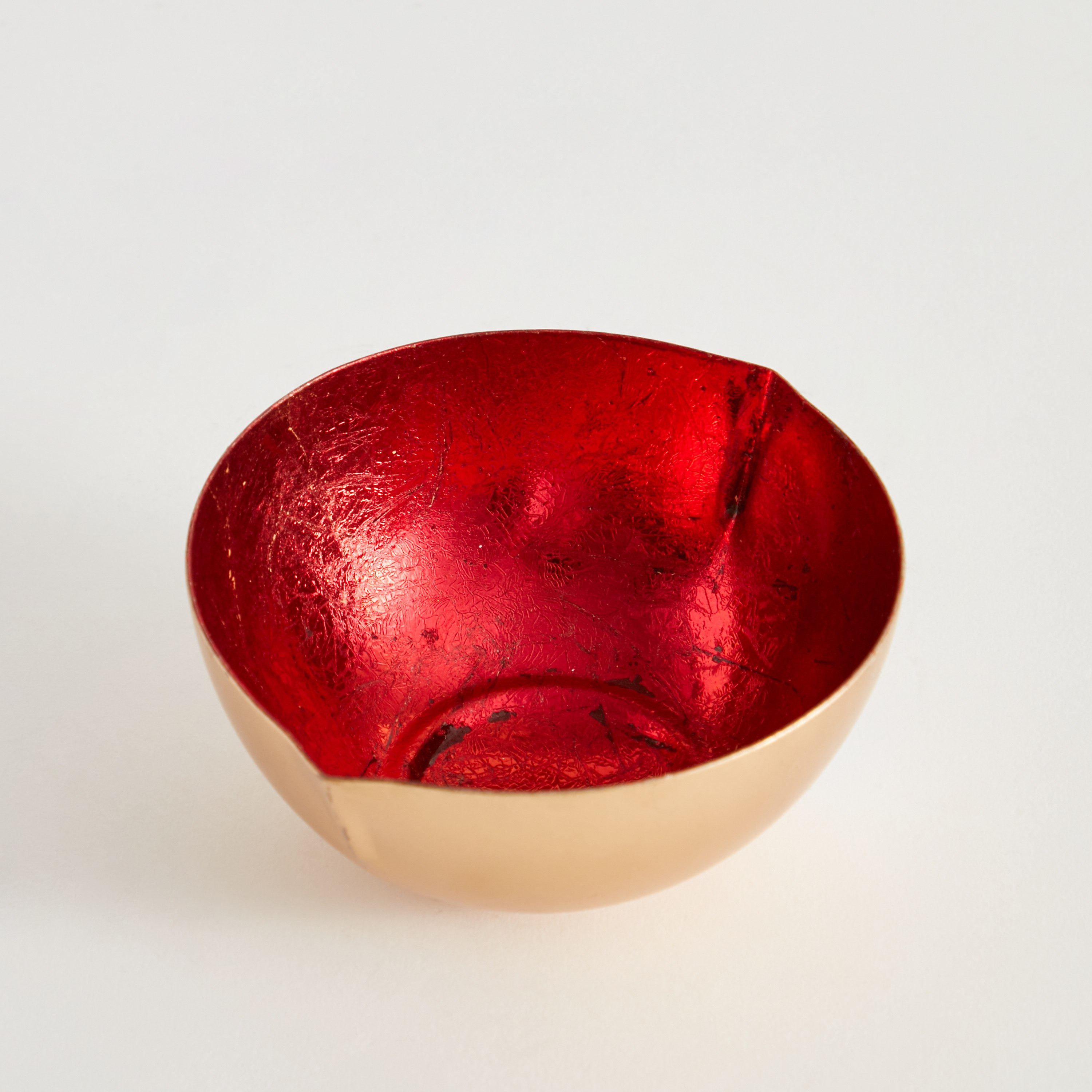 ضيا معدني بطرفين من زوها - 12.5x8x5.5 سم-hbxlivingroom-decorandaccessories-candleholders-image-6