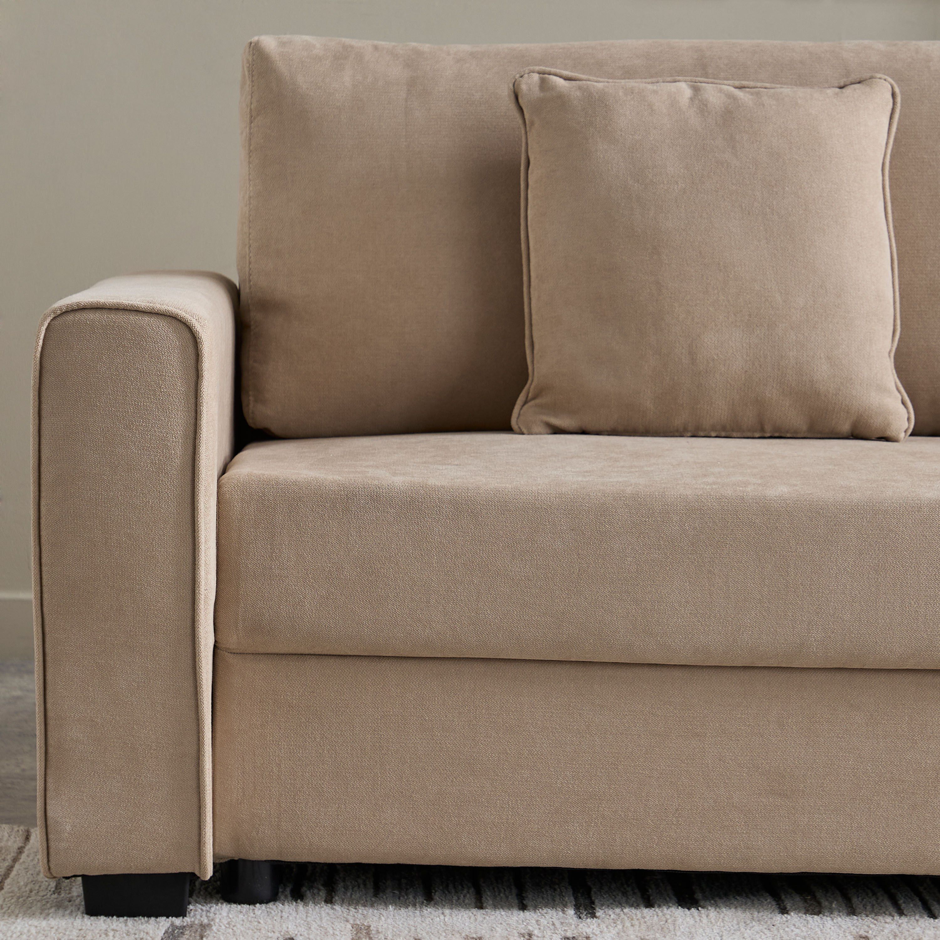 كنبة سرير قابلة للسحب 3 مقاعد مع مساحة تخزين و2 وسادة من سايروس-hbxfurniture-sofasandarmchairs-sofabeds-image-8